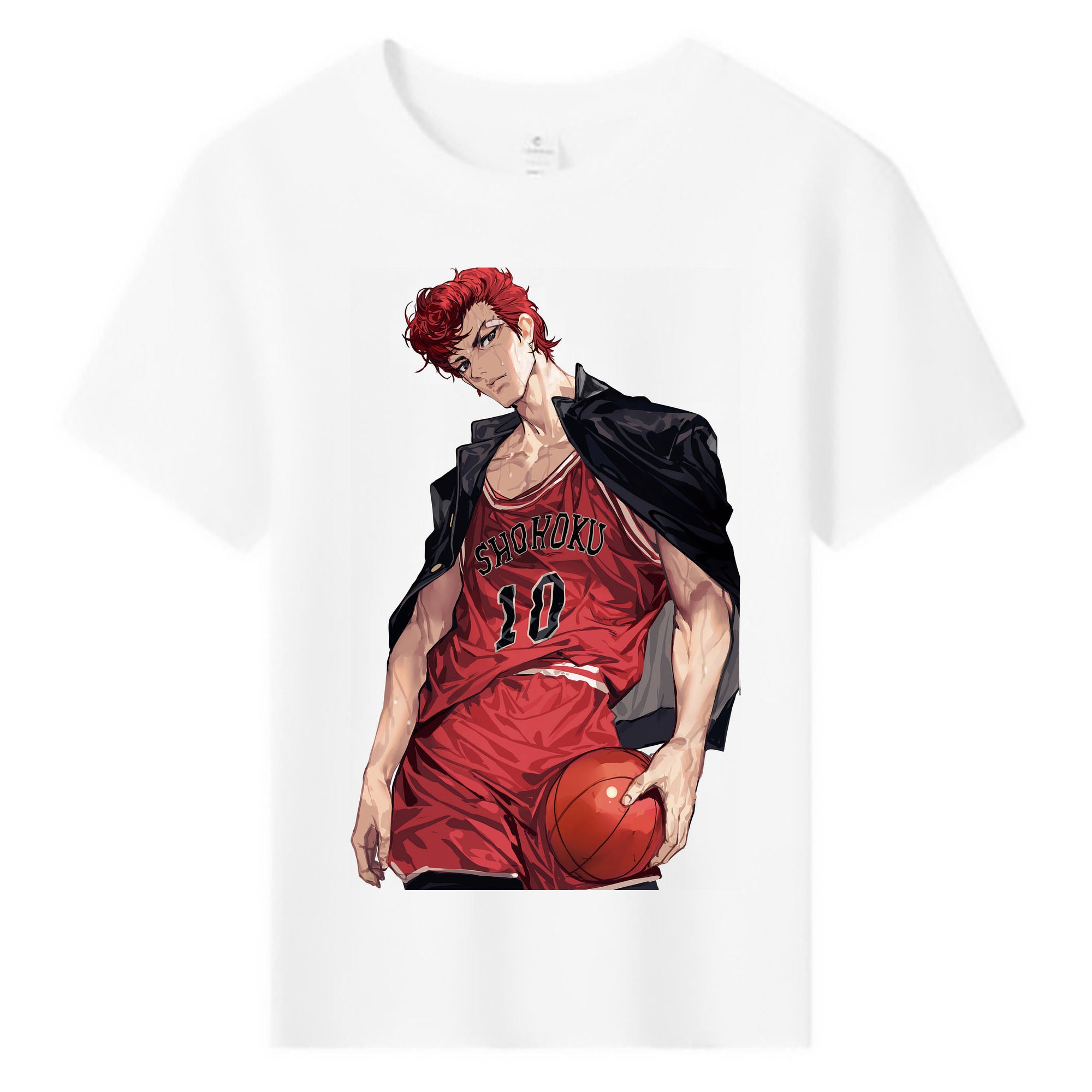 （画像用） SLAM DUNK／スラムダンク 綿100％キッズTシャツ（フロントプリント）