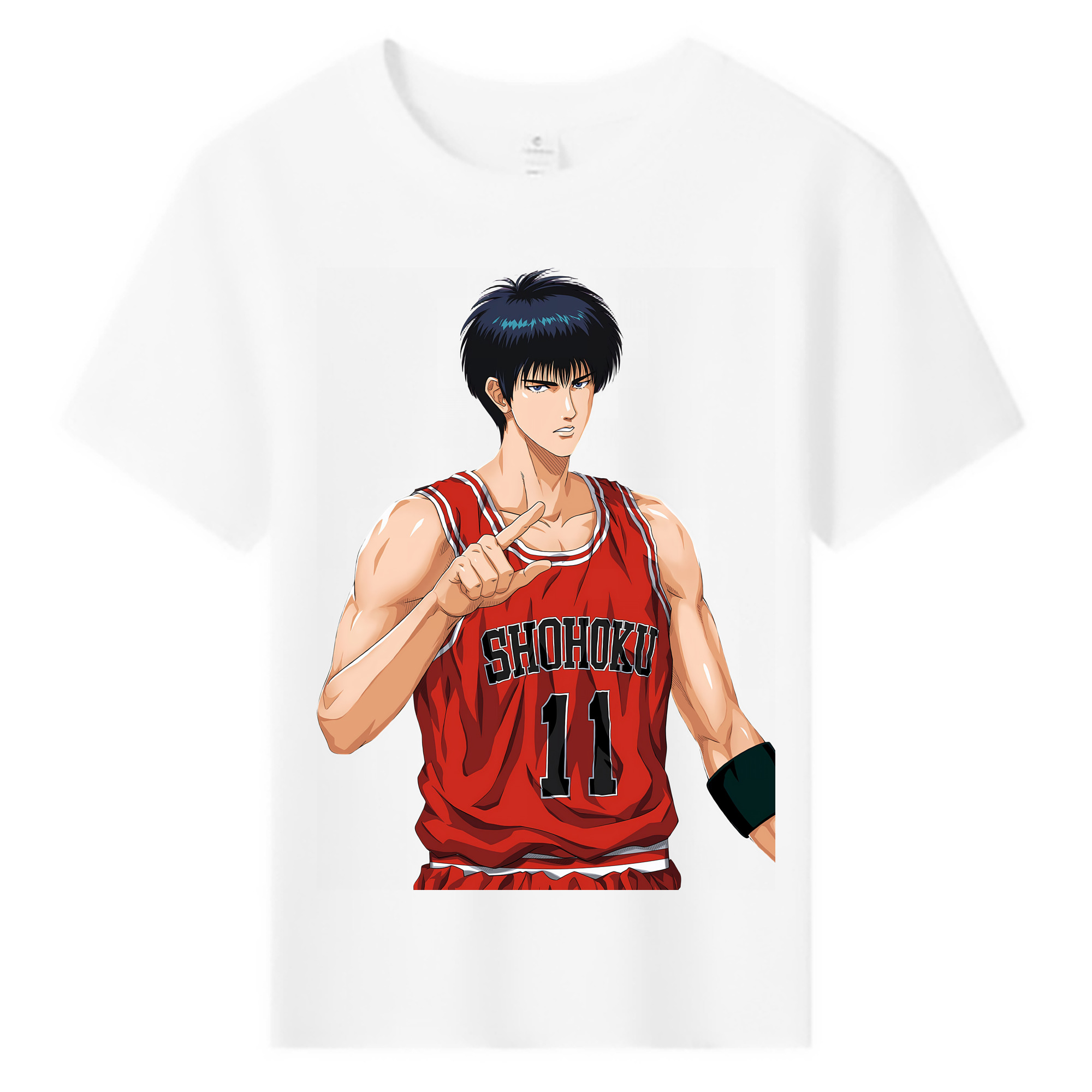 （画像用） SLAM DUNK／スラムダンク 綿100％キッズTシャツ（フロントプリント）