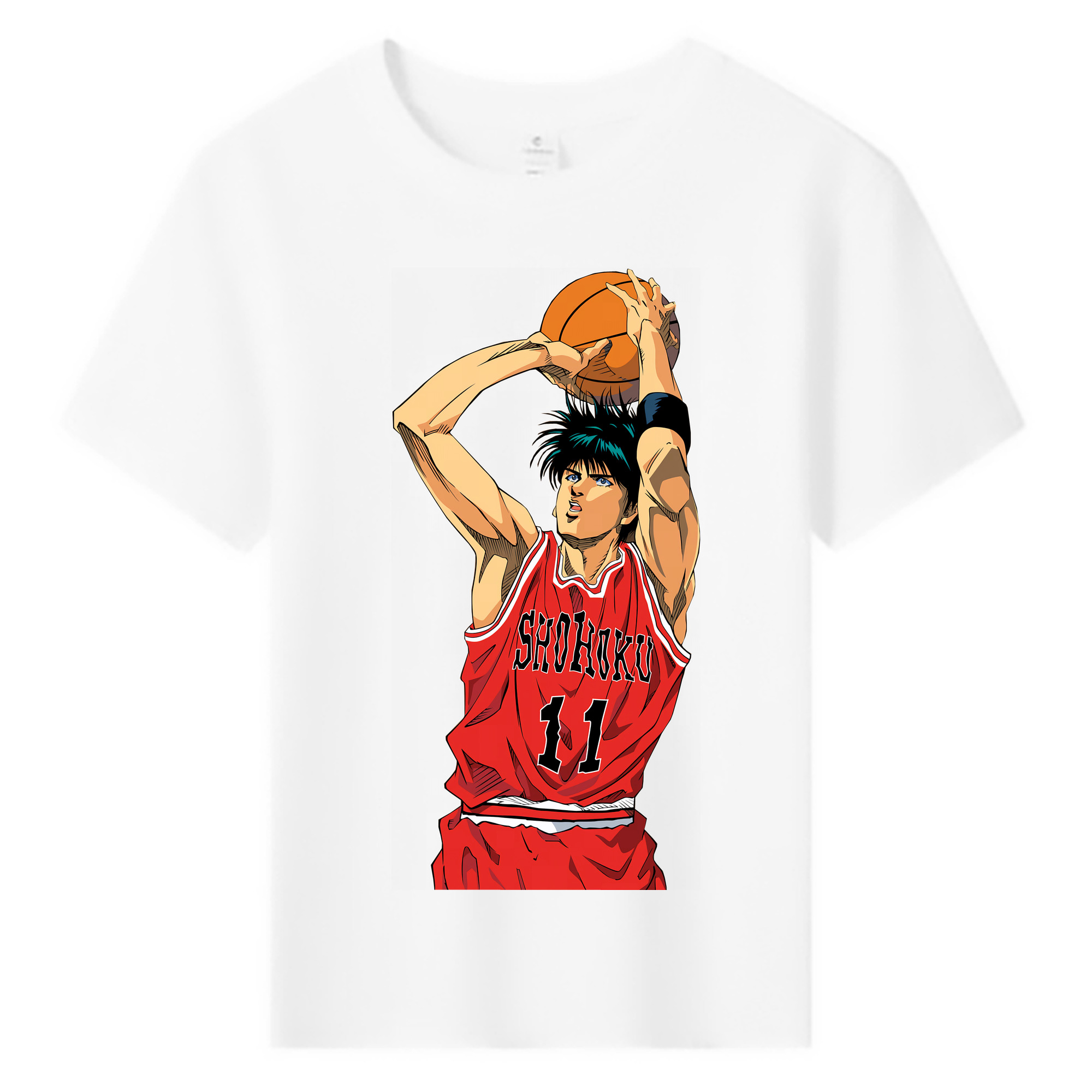 （画像用） SLAM DUNK／スラムダンク 綿100％キッズTシャツ（フロントプリント）