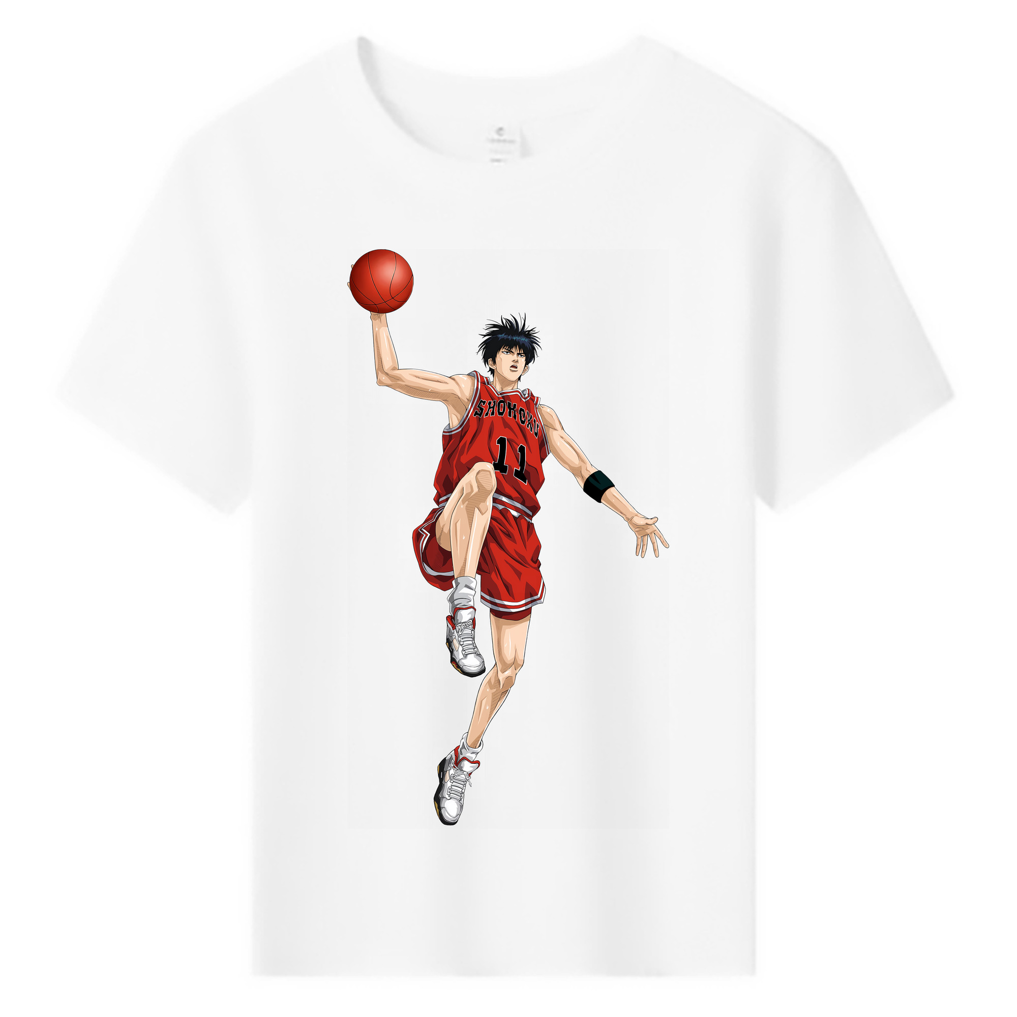 （画像用） SLAM DUNK／スラムダンク 綿100％キッズTシャツ（フロントプリント）
