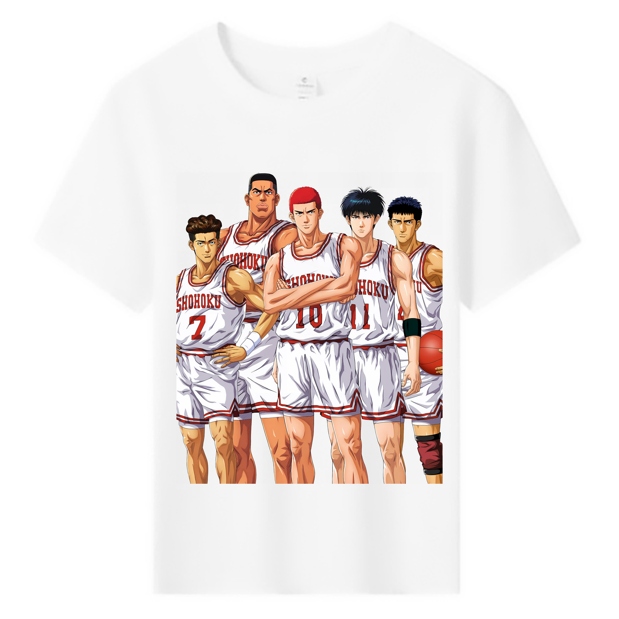 （画像用） SLAM DUNK／スラムダンク 綿100％キッズTシャツ（フロントプリント）