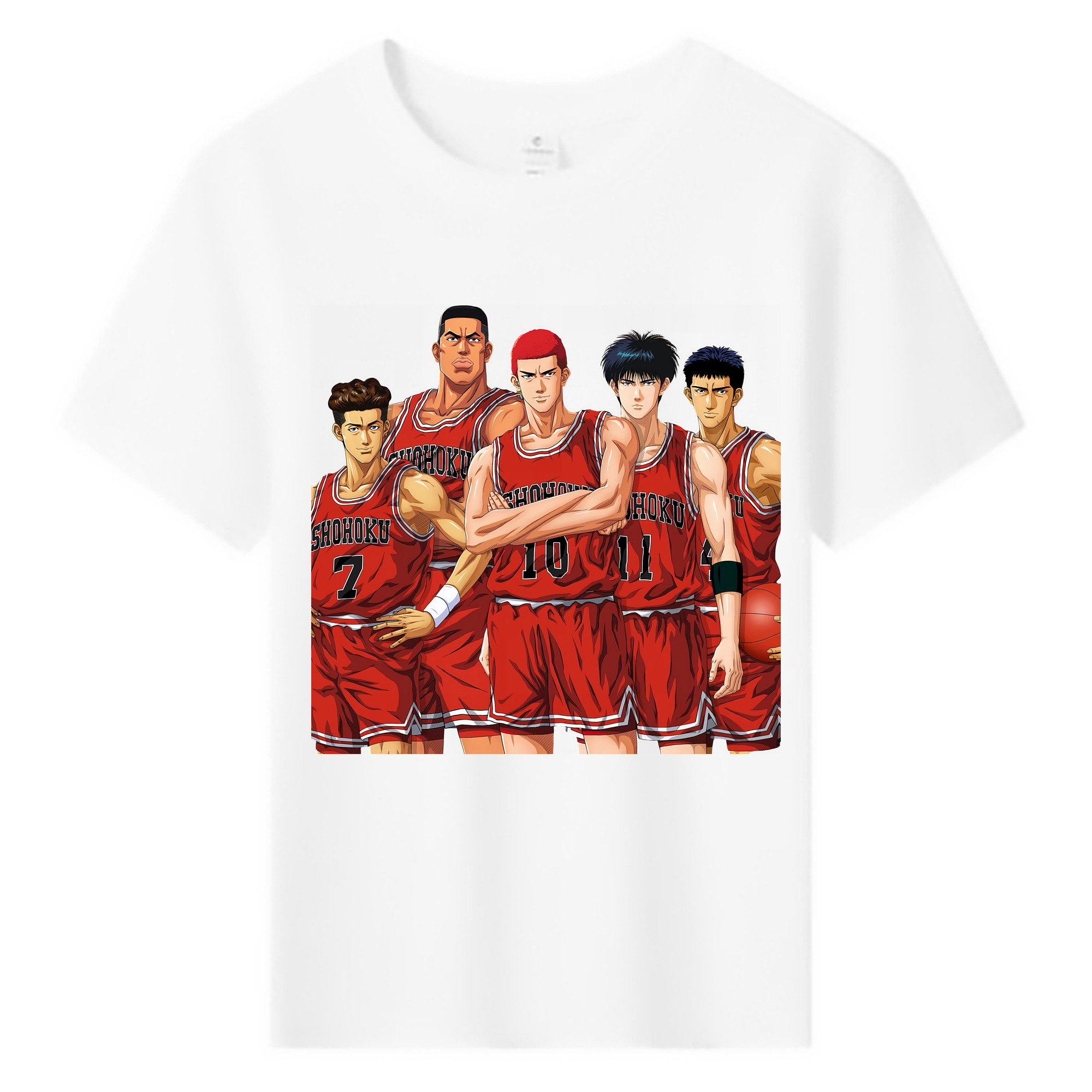 （画像用） SLAM DUNK／スラムダンク 綿100％キッズTシャツ（フロントプリント）