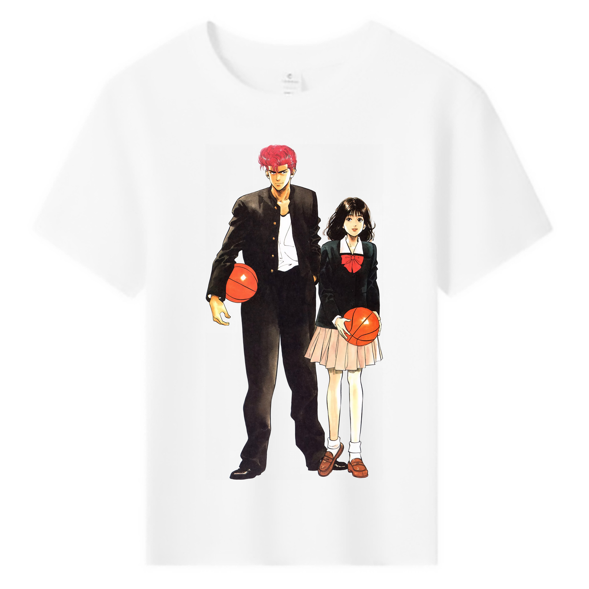 （画像用） SLAM DUNK／スラムダンク 綿100％キッズTシャツ（フロントプリント）