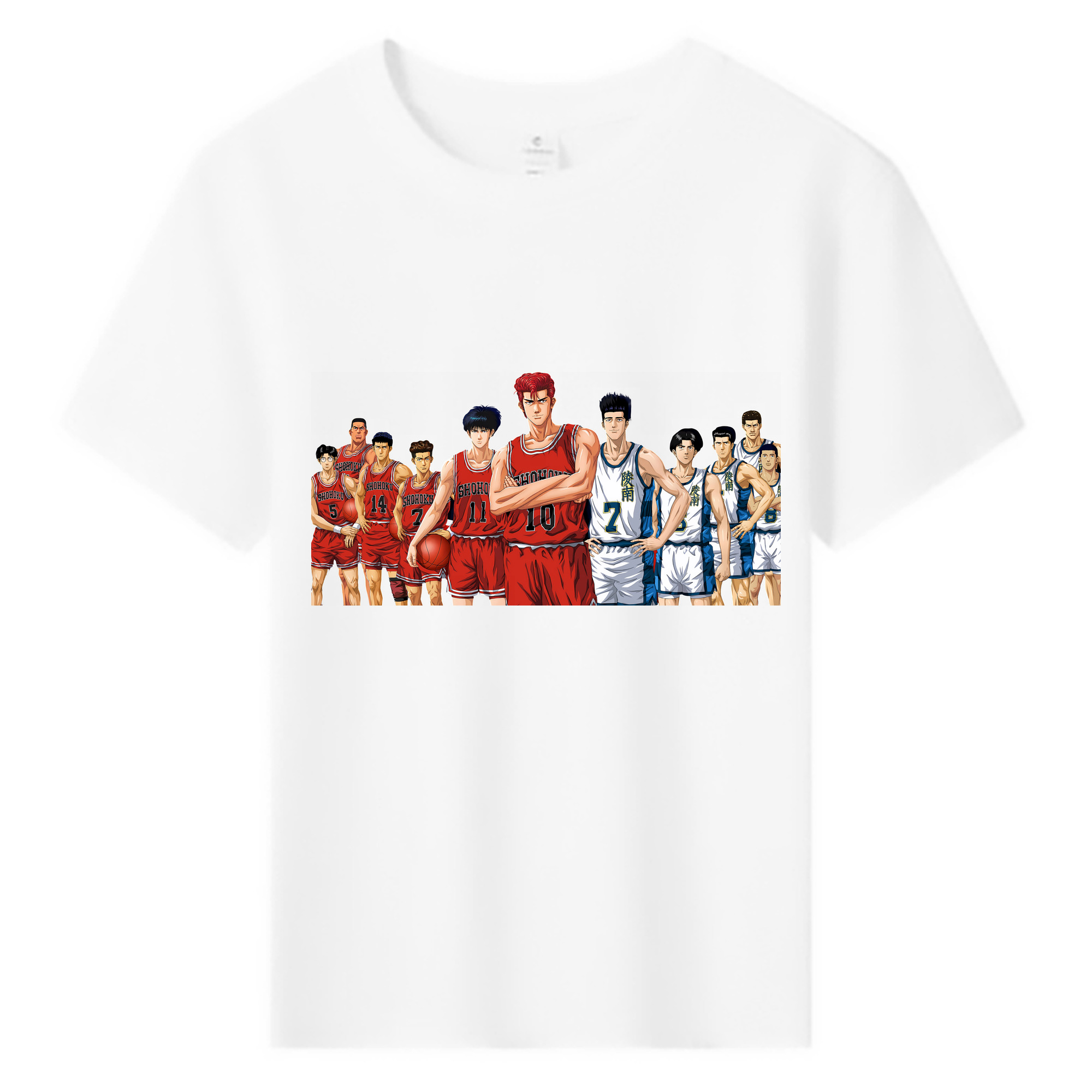 （画像用） SLAM DUNK／スラムダンク 綿100％キッズTシャツ（フロントプリント）