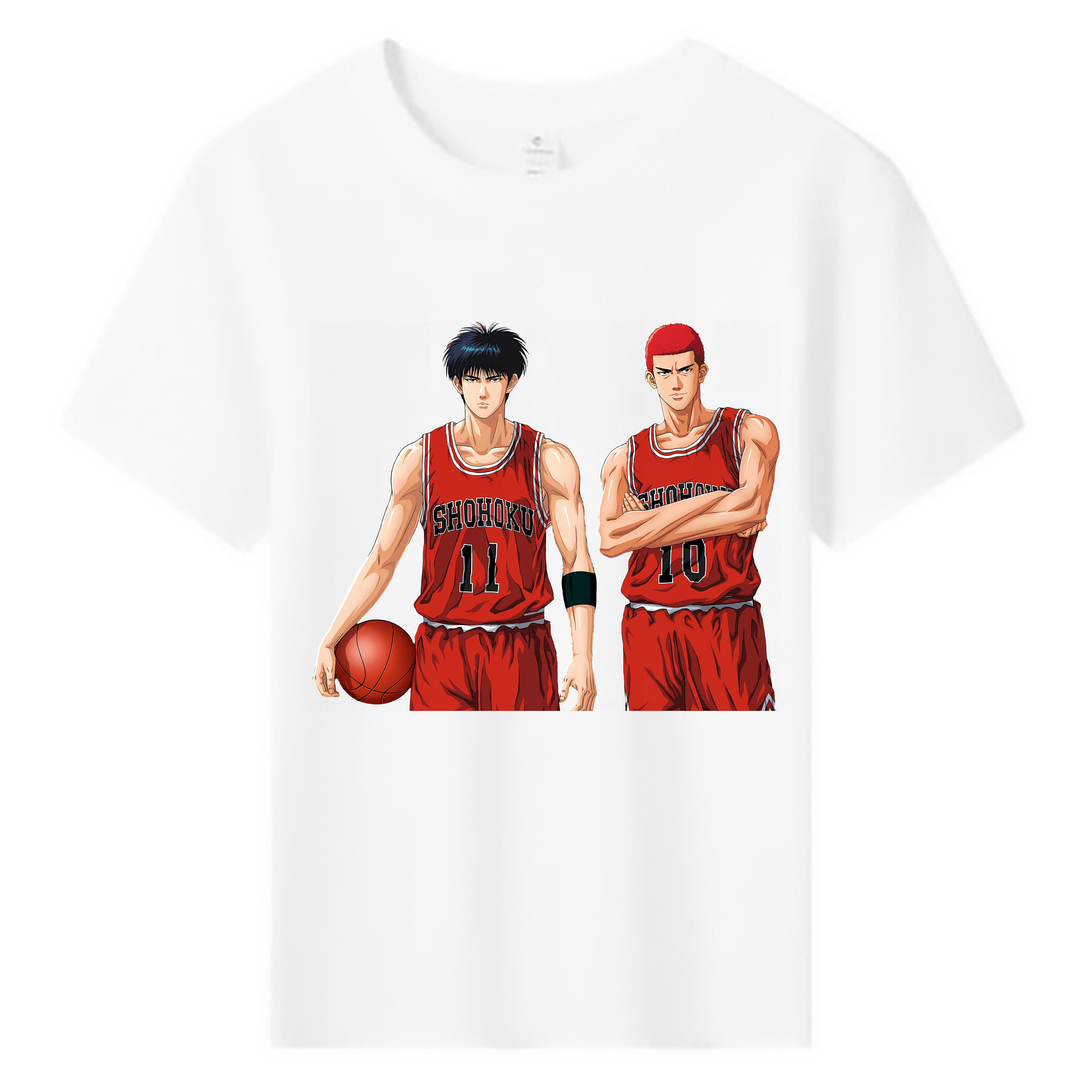 （画像用） SLAM DUNK／スラムダンク 綿100％キッズTシャツ（フロントプリント）