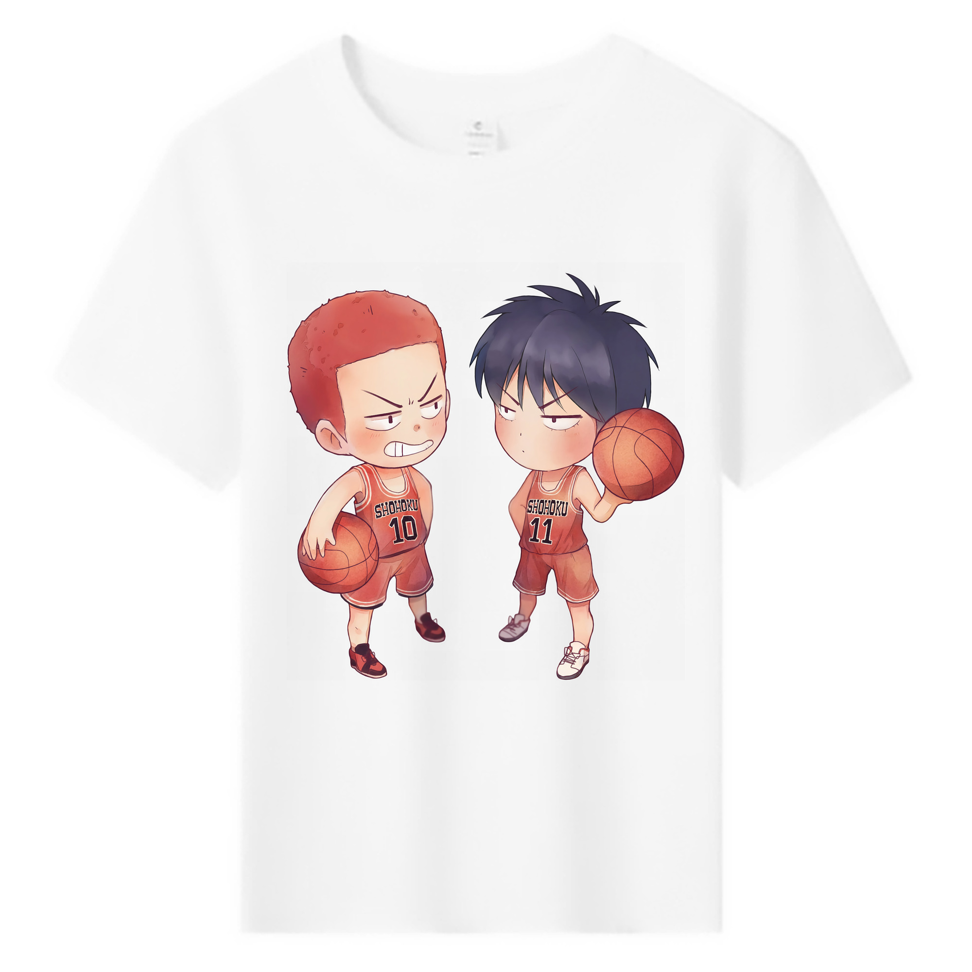 （画像用） SLAM DUNK／スラムダンク 綿100％キッズTシャツ（フロントプリント）