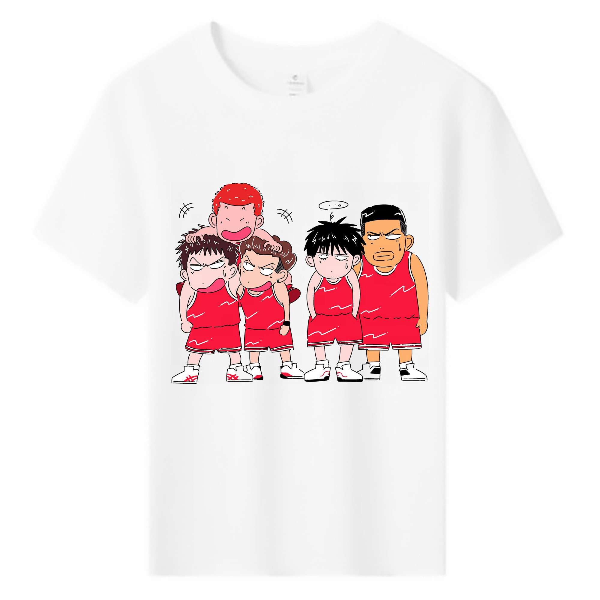 （画像用） SLAM DUNK／スラムダンク 綿100％キッズTシャツ（フロントプリント）
