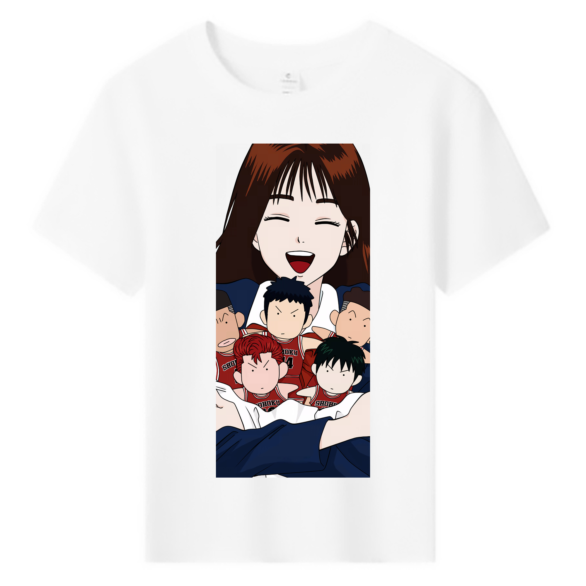（画像用） SLAM DUNK／スラムダンク 綿100％キッズTシャツ（フロントプリント）