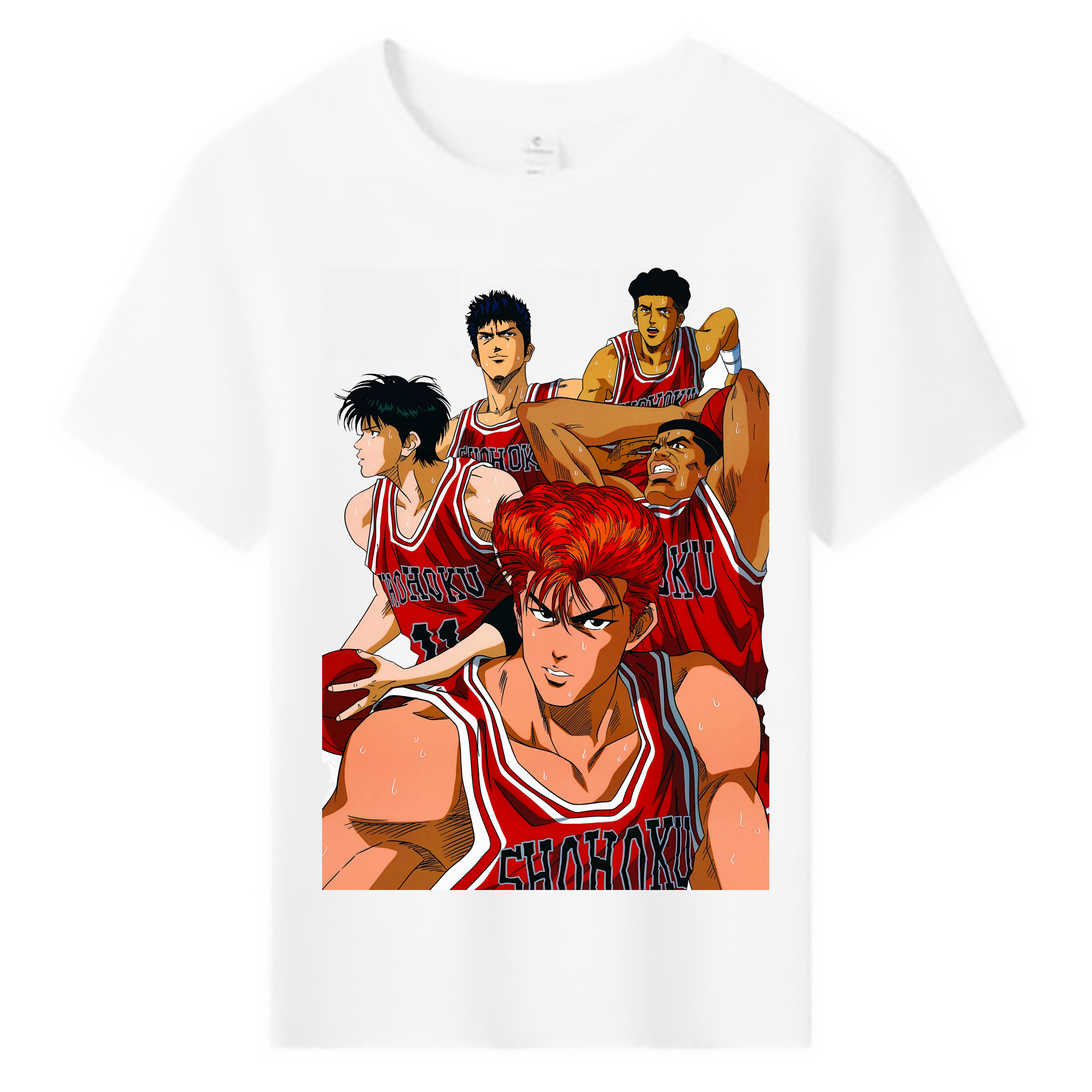 （画像用） SLAM DUNK／スラムダンク 綿100％キッズTシャツ（フロントプリント）
