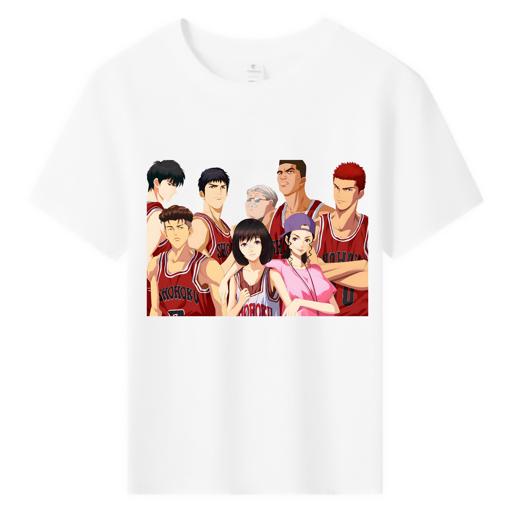（画像用） SLAM DUNK／スラムダンク 綿100％キッズTシャツ（フロントプリント）