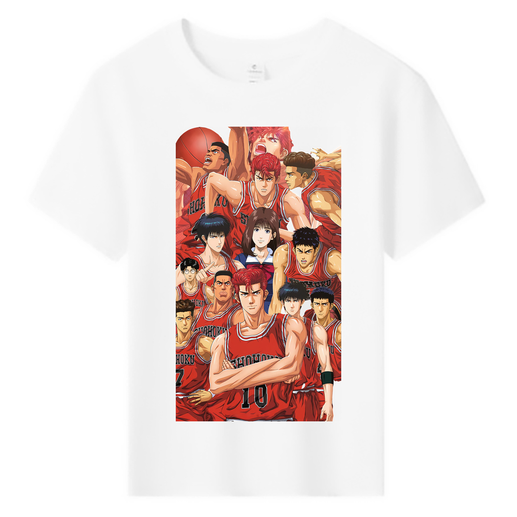 （画像用） SLAM DUNK／スラムダンク 綿100％キッズTシャツ（フロントプリント）