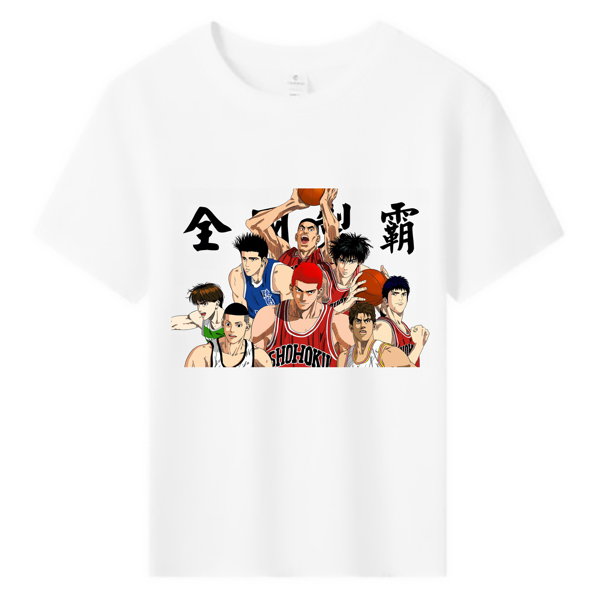 （画像用） SLAM DUNK／スラムダンク 綿100％キッズTシャツ（フロントプリント）