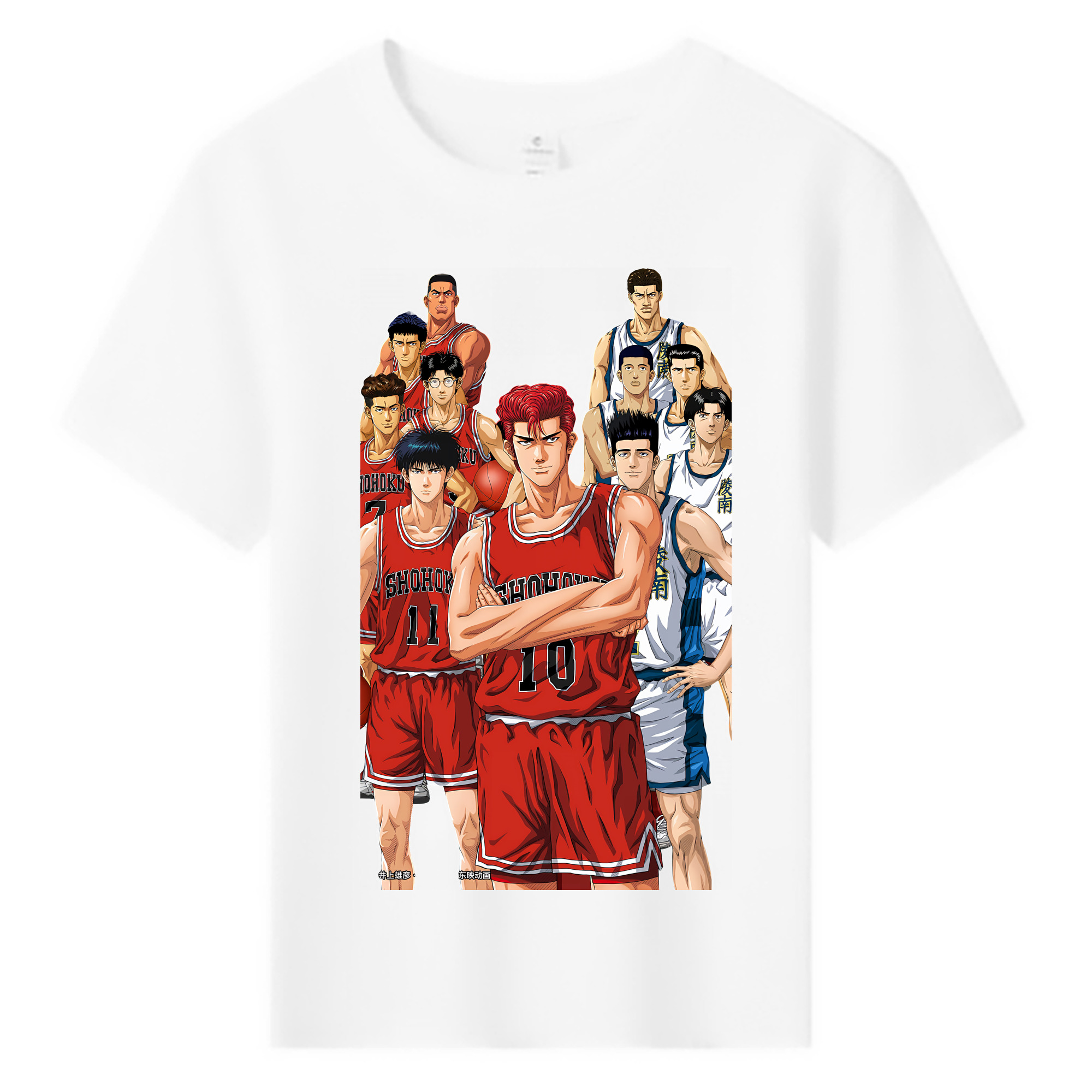 （画像用） SLAM DUNK／スラムダンク 綿100％キッズTシャツ（フロントプリント）