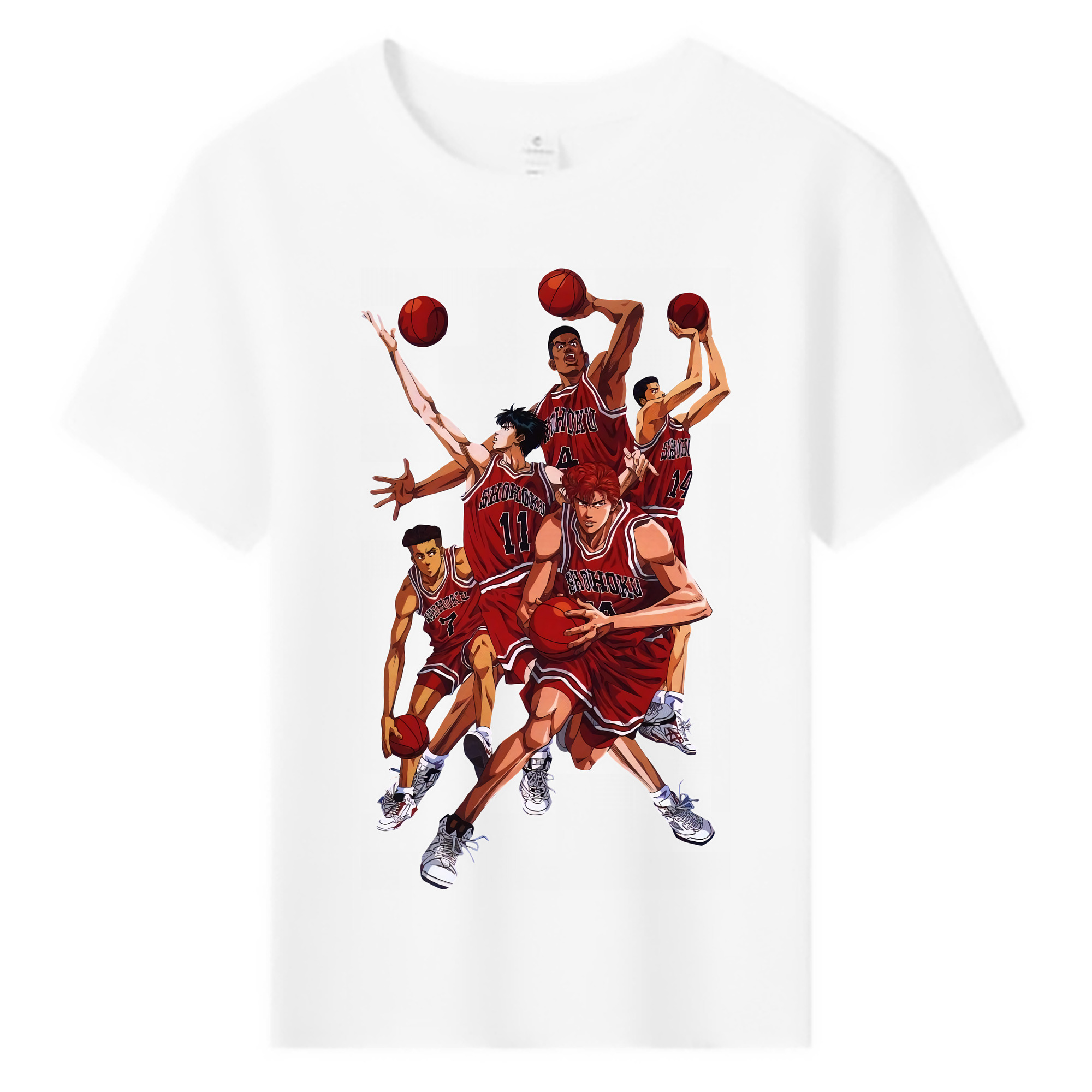 （画像用） SLAM DUNK／スラムダンク 綿100％キッズTシャツ（フロントプリント）