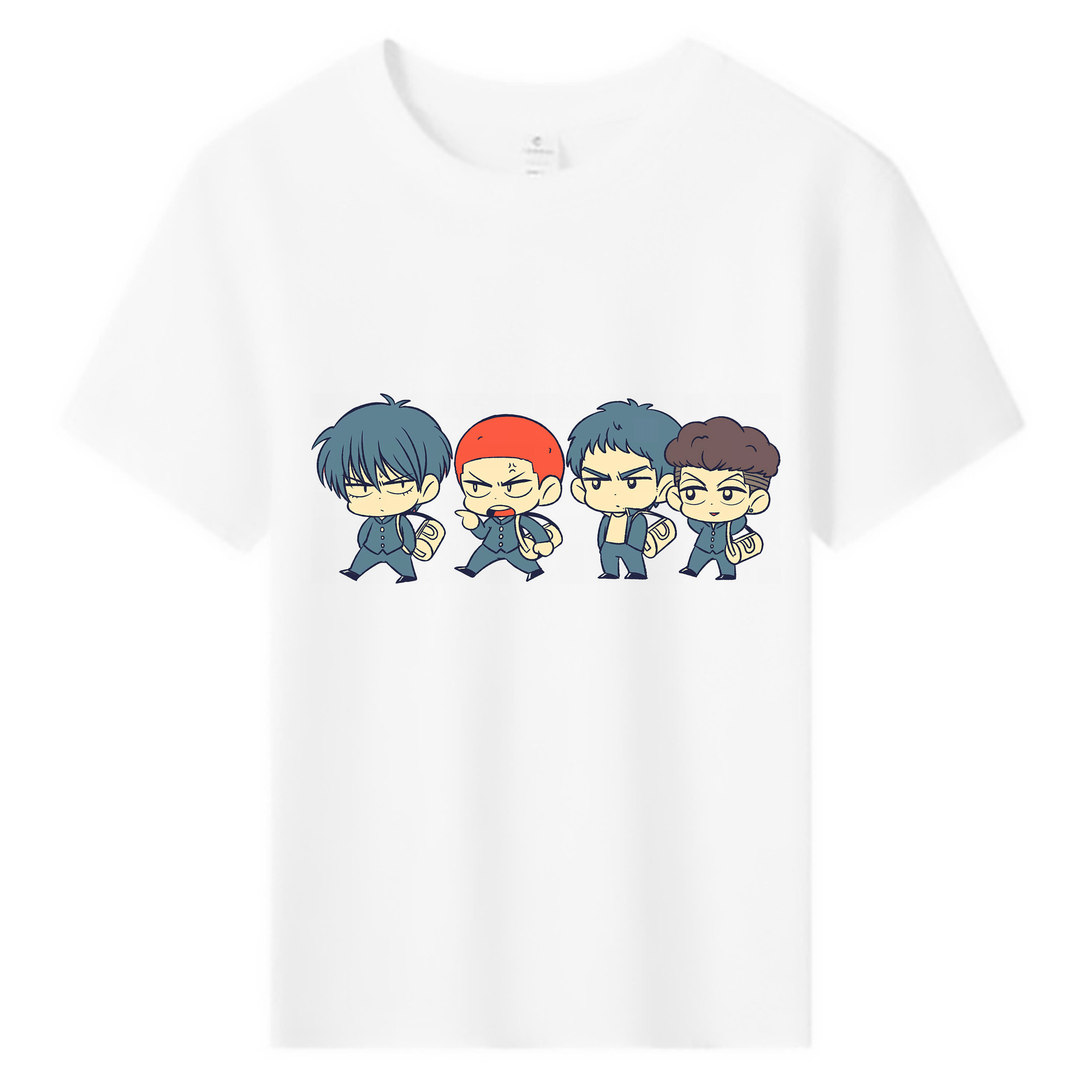 （画像用） SLAM DUNK／スラムダンク 綿100％キッズTシャツ（フロントプリント）