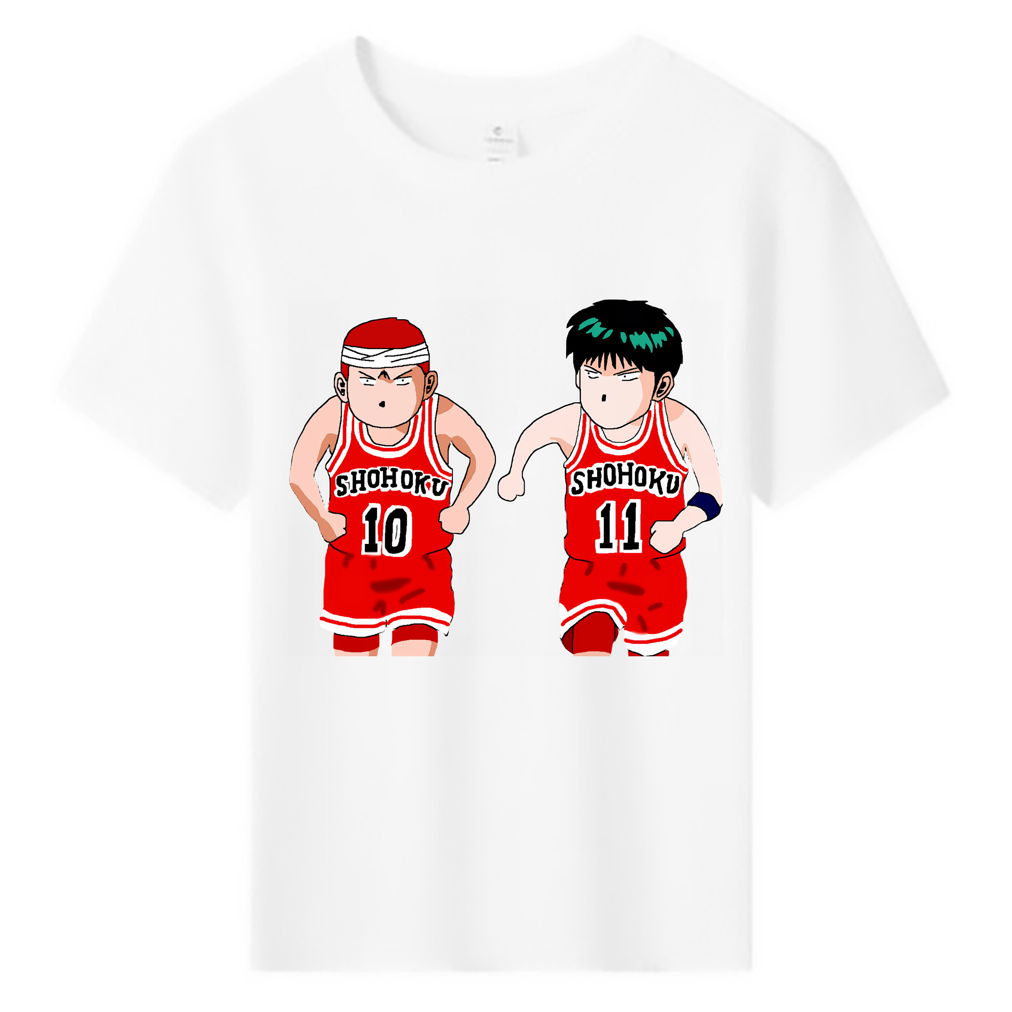 （画像用） SLAM DUNK／スラムダンク 綿100％キッズTシャツ（フロントプリント）