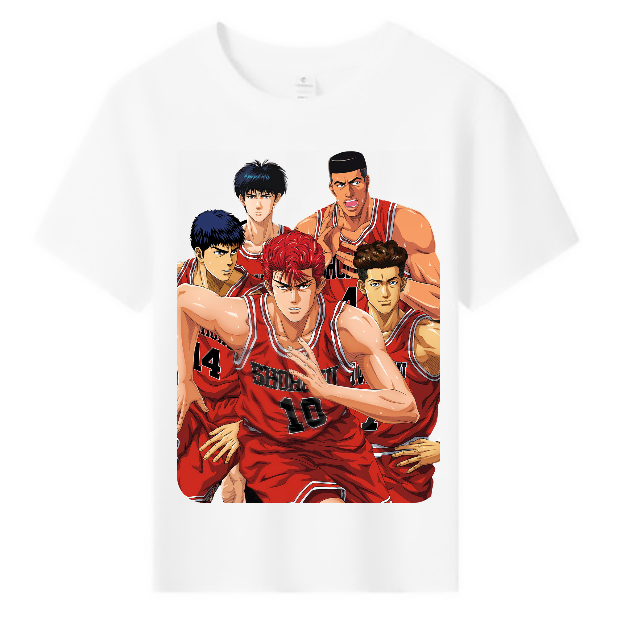 （画像用） SLAM DUNK／スラムダンク 綿100％キッズTシャツ（フロントプリント）
