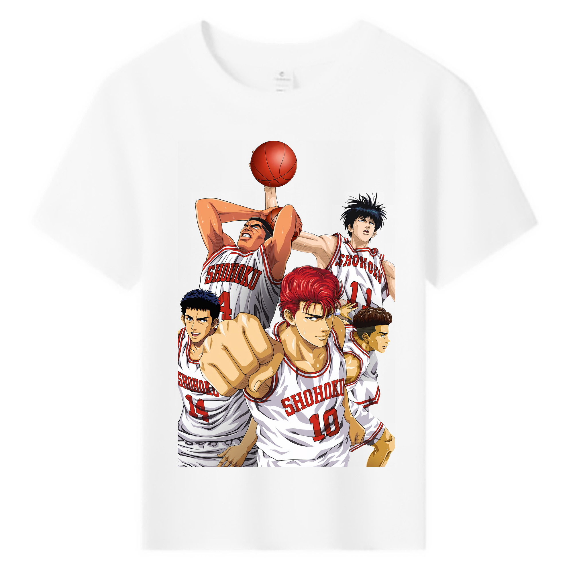 （画像用） SLAM DUNK／スラムダンク 綿100％キッズTシャツ（フロントプリント）