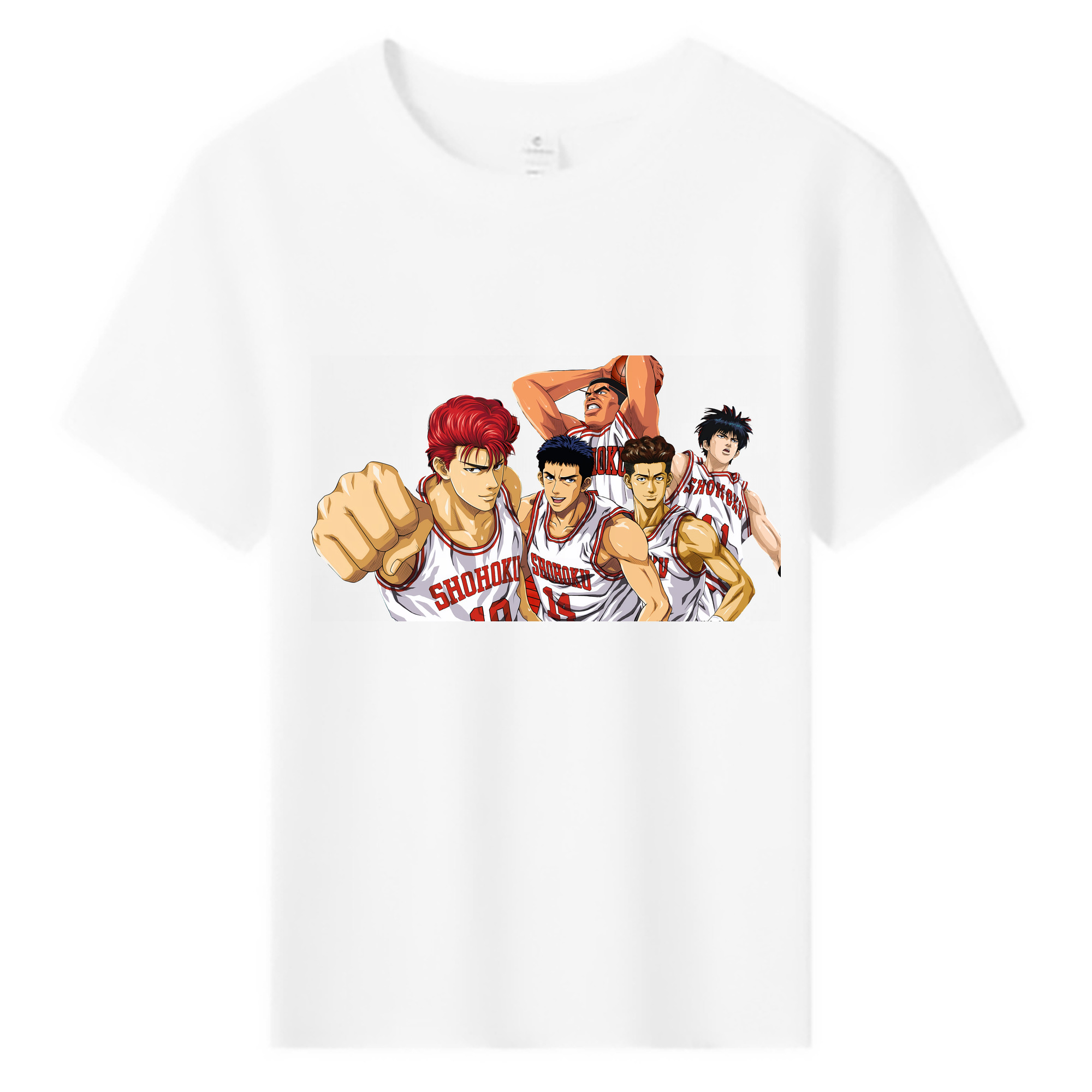 （画像用） SLAM DUNK／スラムダンク 綿100％キッズTシャツ（フロントプリント）
