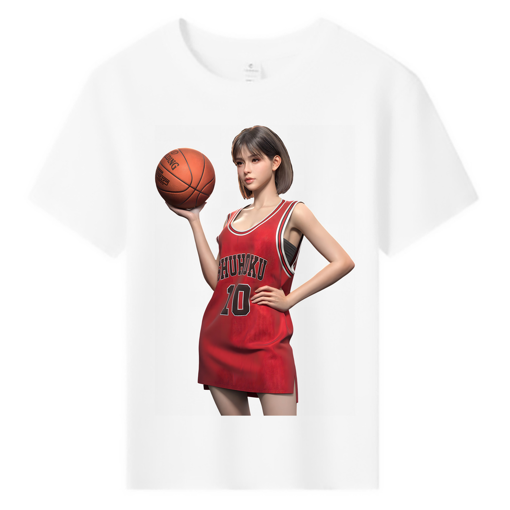 （画像用） SLAM DUNK／スラムダンク 綿100％キッズTシャツ（フロントプリント）