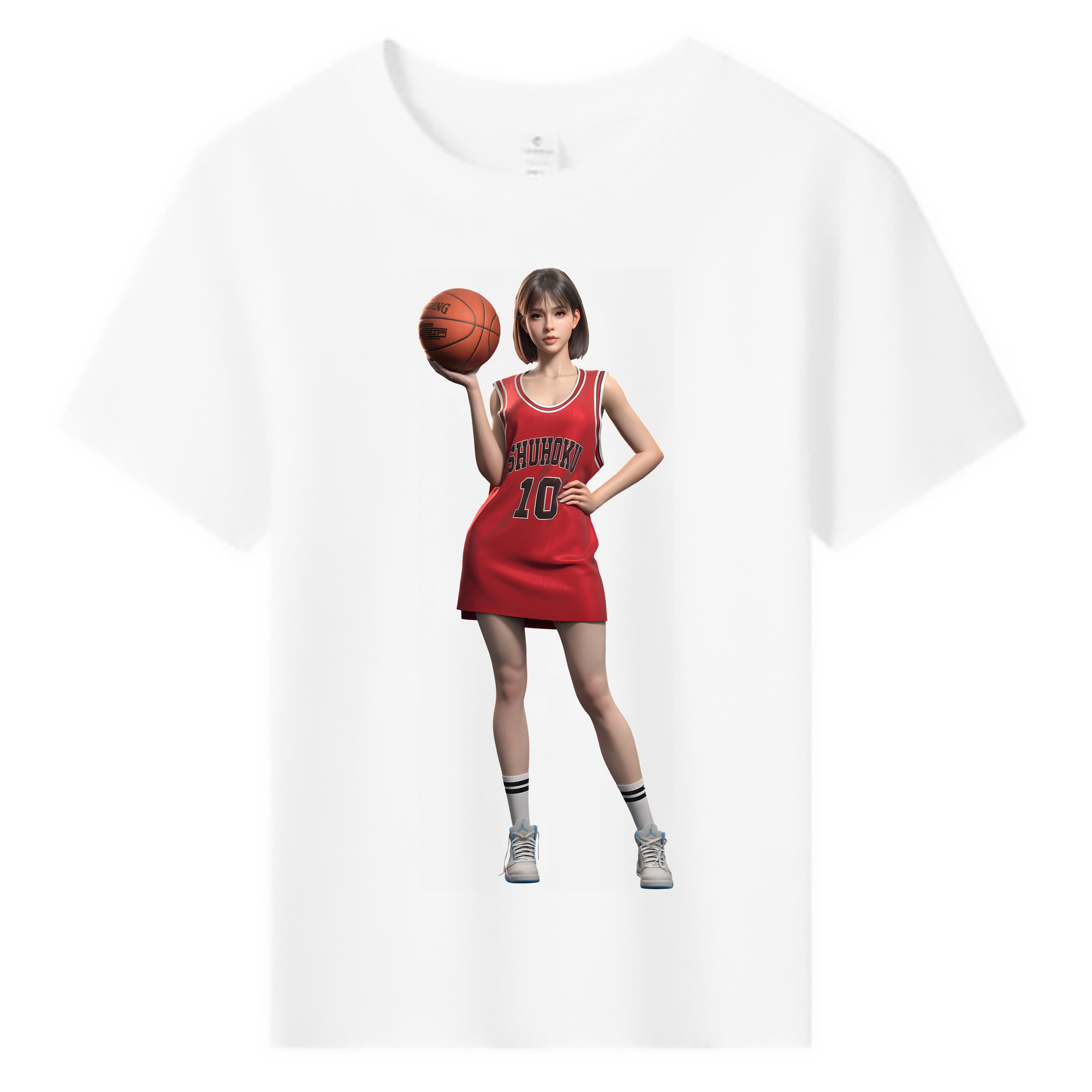 （画像用） SLAM DUNK／スラムダンク 綿100％キッズTシャツ（フロントプリント）