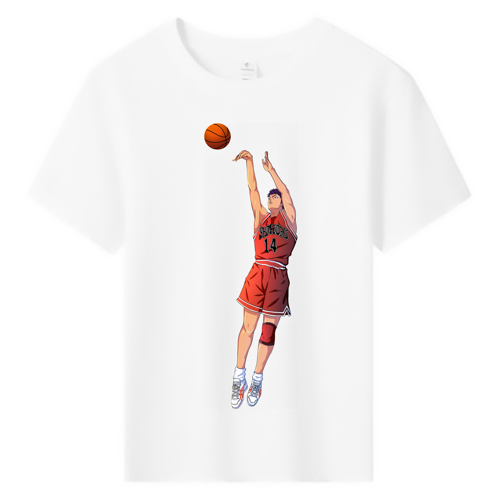 （画像用） SLAM DUNK／スラムダンク 綿100％キッズTシャツ（フロントプリント）