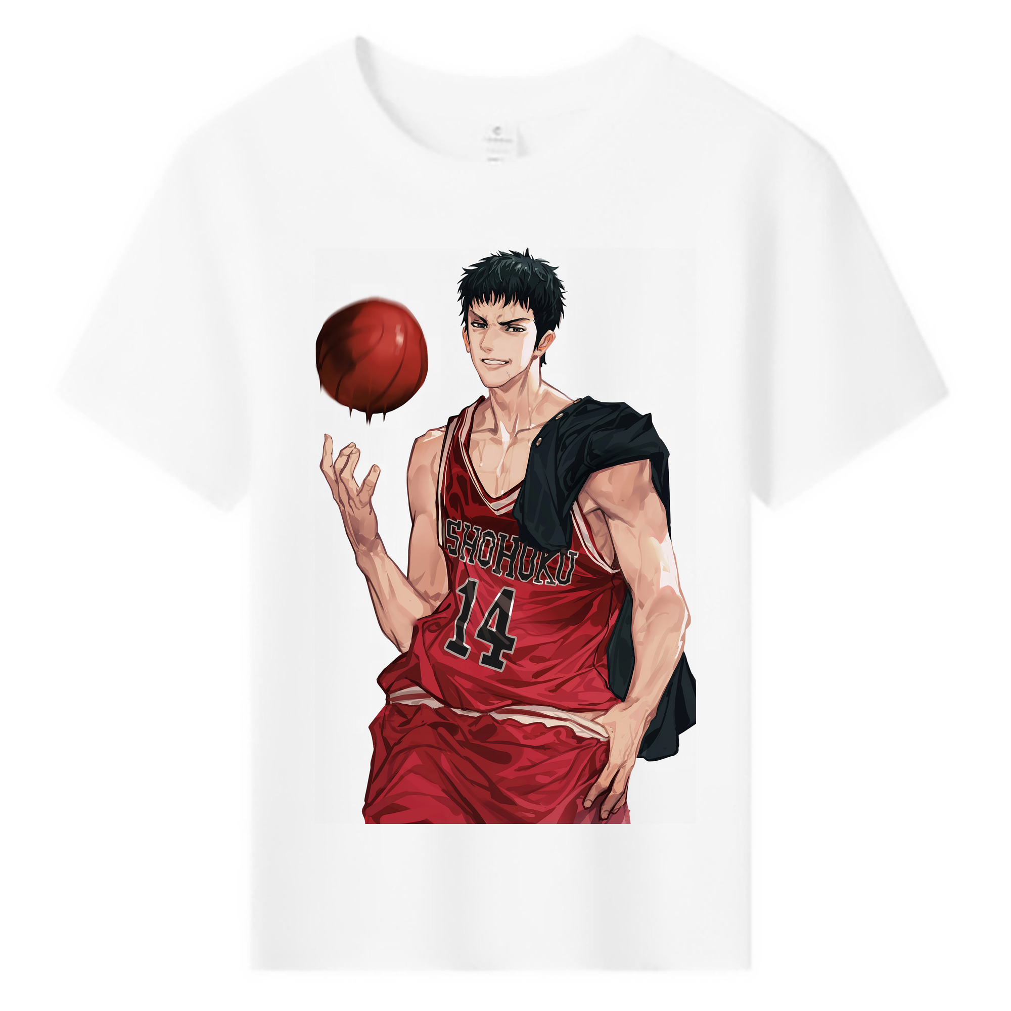 （画像用） SLAM DUNK／スラムダンク 綿100％キッズTシャツ（フロントプリント）