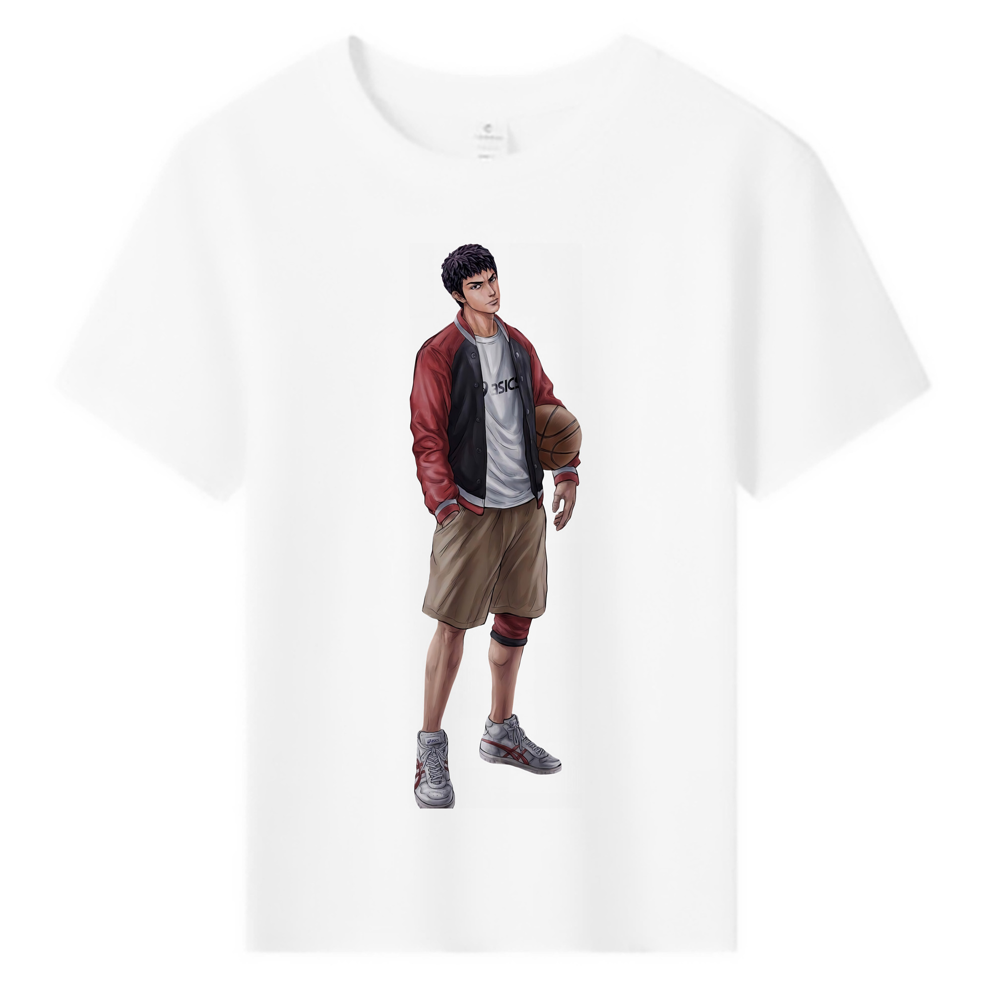（画像用） SLAM DUNK／スラムダンク 綿100％キッズTシャツ（フロントプリント）