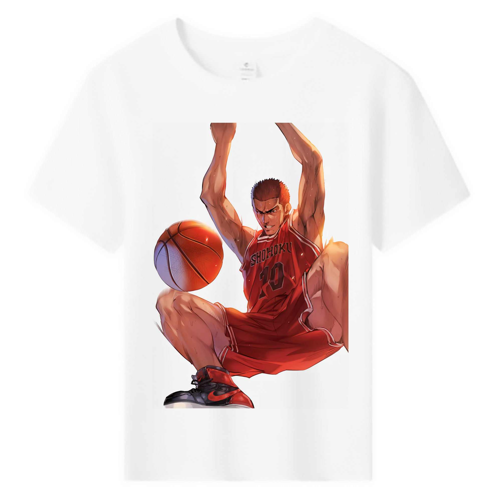 （画像用） SLAM DUNK／スラムダンク 綿100％キッズTシャツ（フロントプリント）