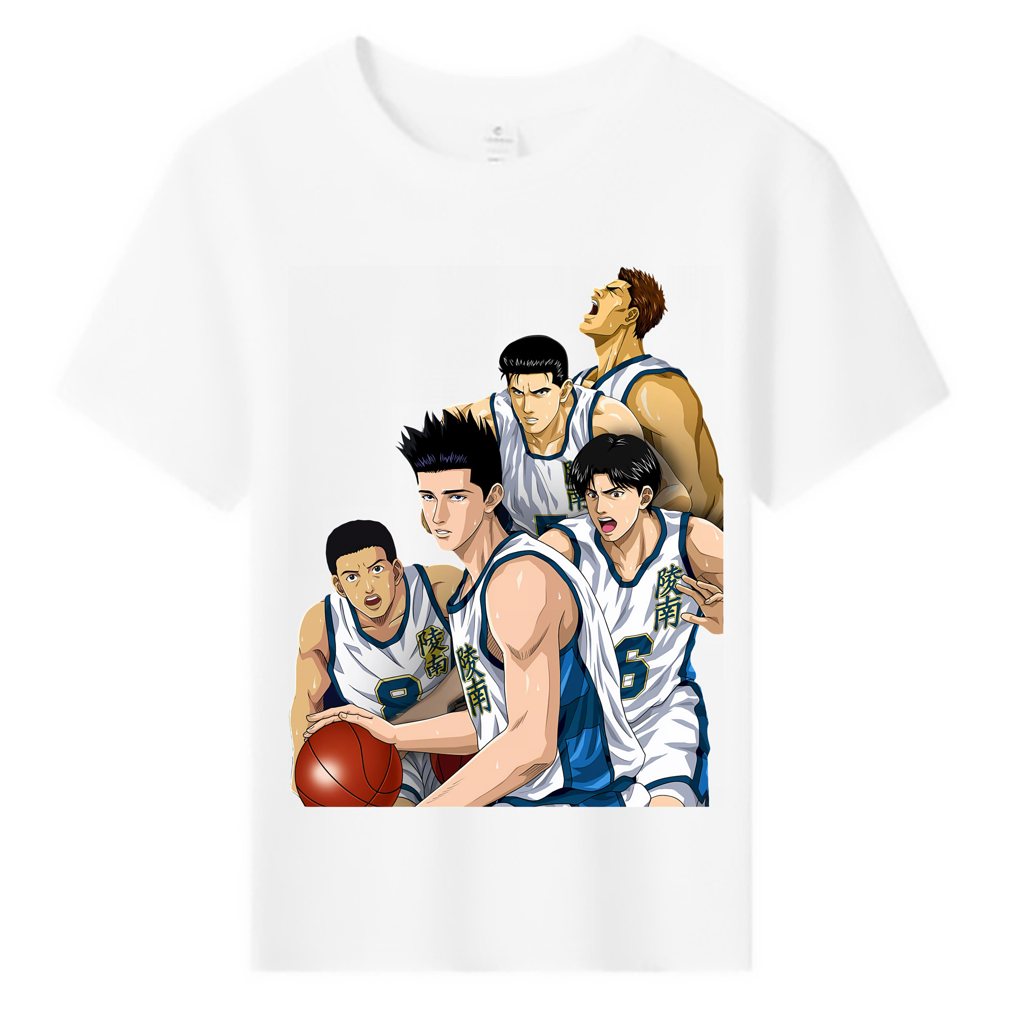 （画像用） SLAM DUNK／スラムダンク 綿100％キッズTシャツ（フロントプリント）