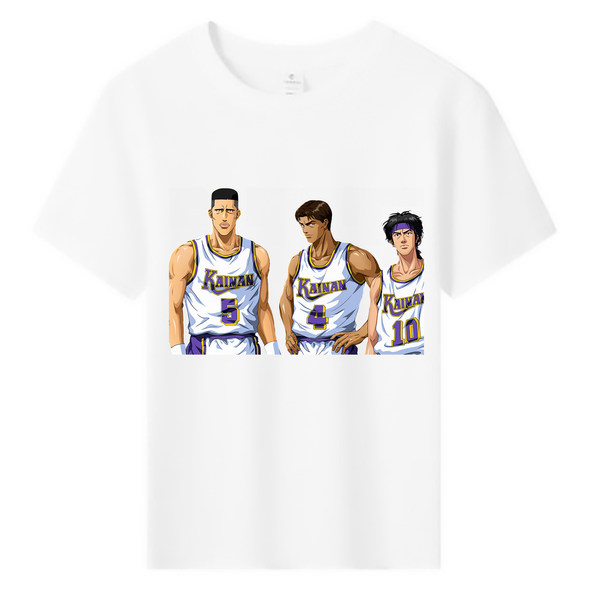 （画像用） SLAM DUNK／スラムダンク 綿100％キッズTシャツ（フロントプリント）