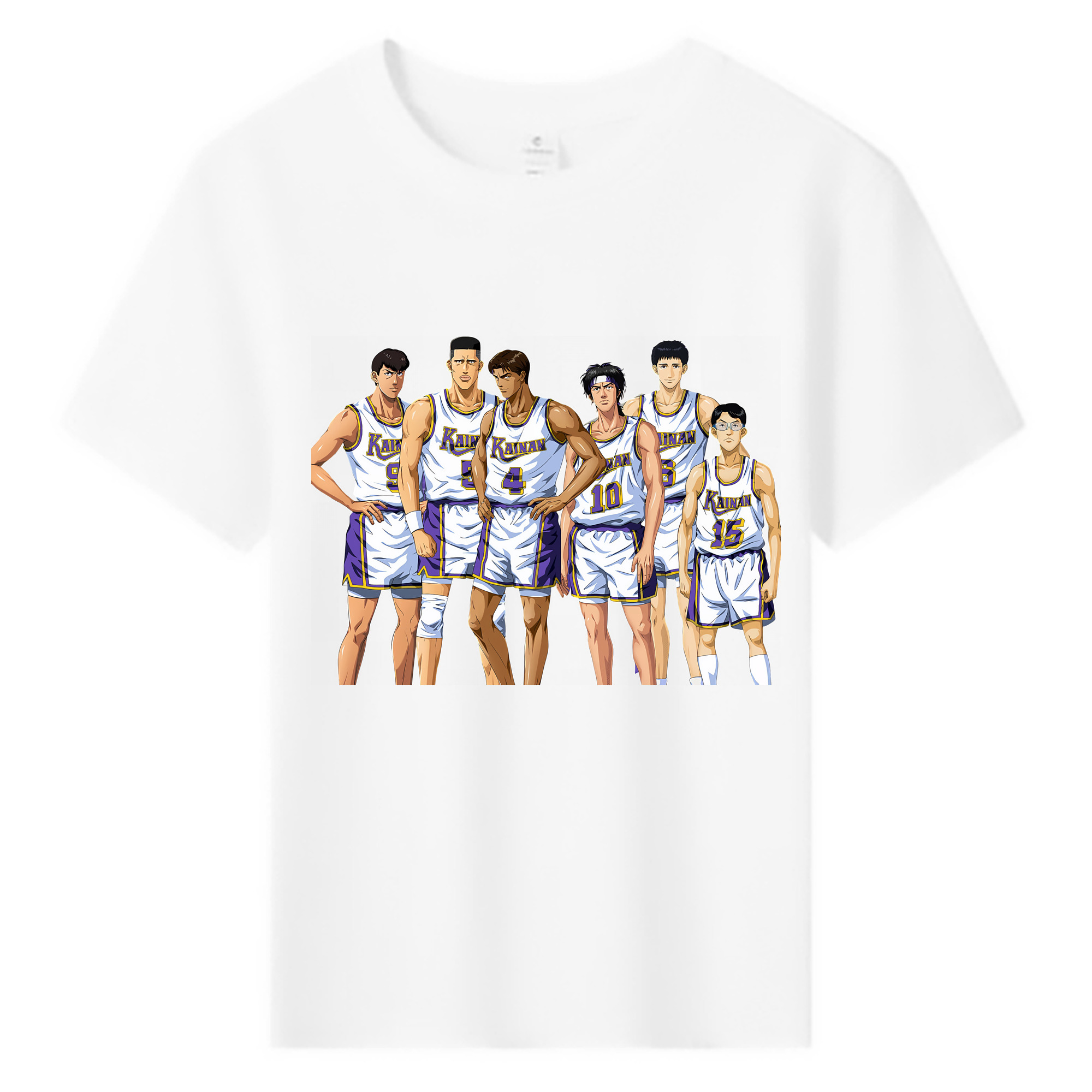 （画像用） SLAM DUNK／スラムダンク 綿100％キッズTシャツ（フロントプリント）