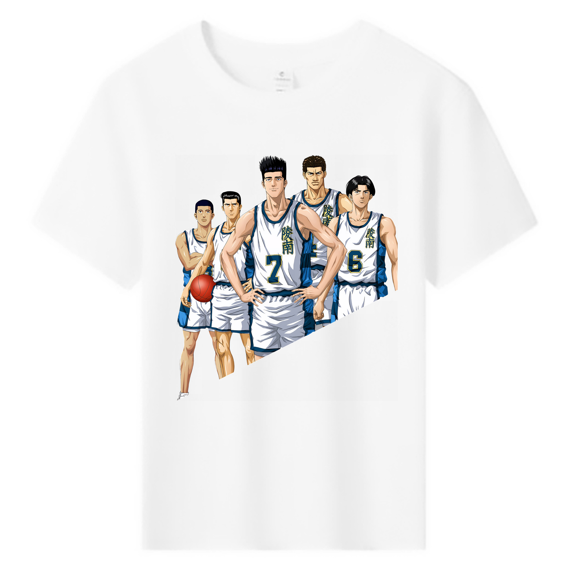（画像用） SLAM DUNK／スラムダンク 綿100％キッズTシャツ（フロントプリント）