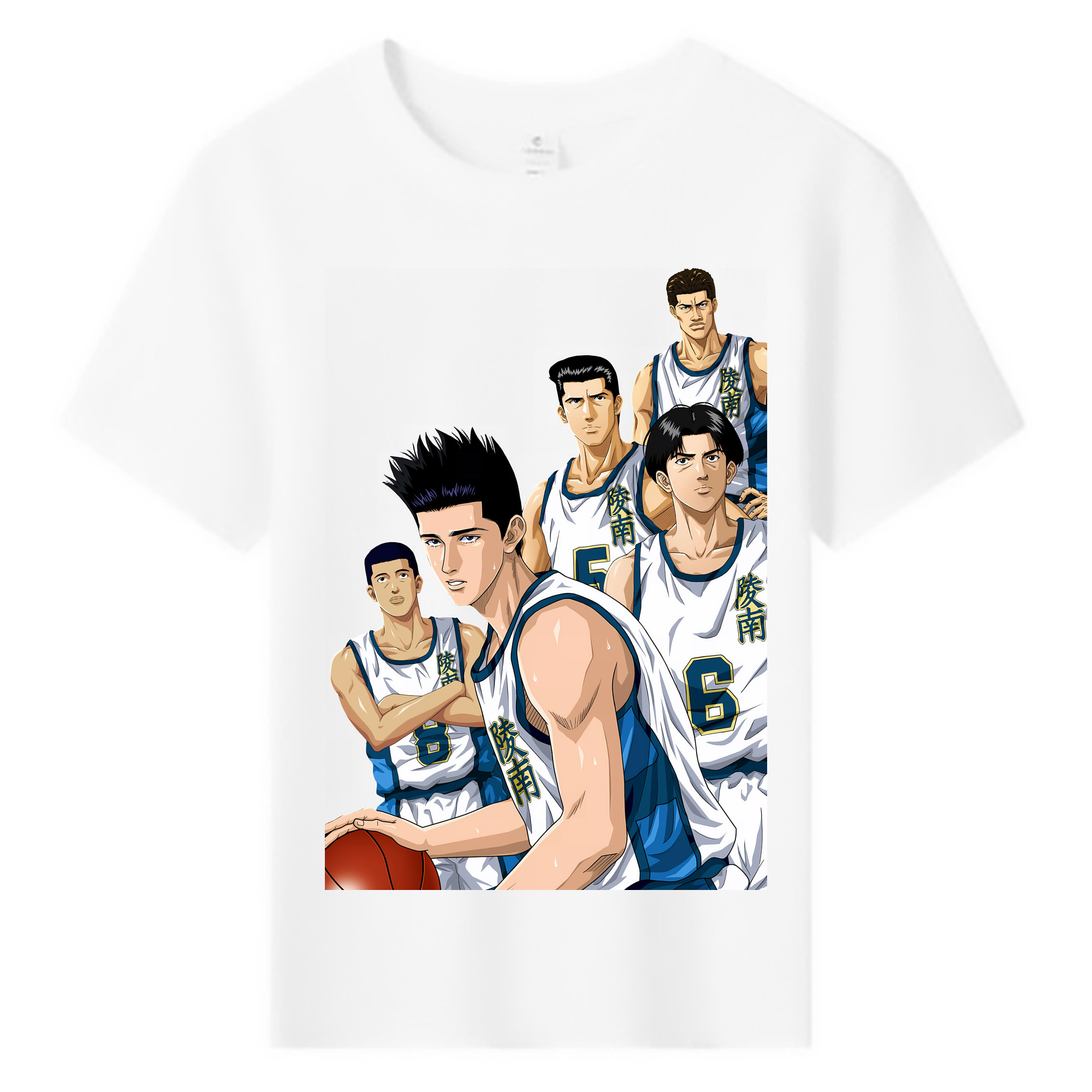（画像用） SLAM DUNK／スラムダンク 綿100％キッズTシャツ（フロントプリント）