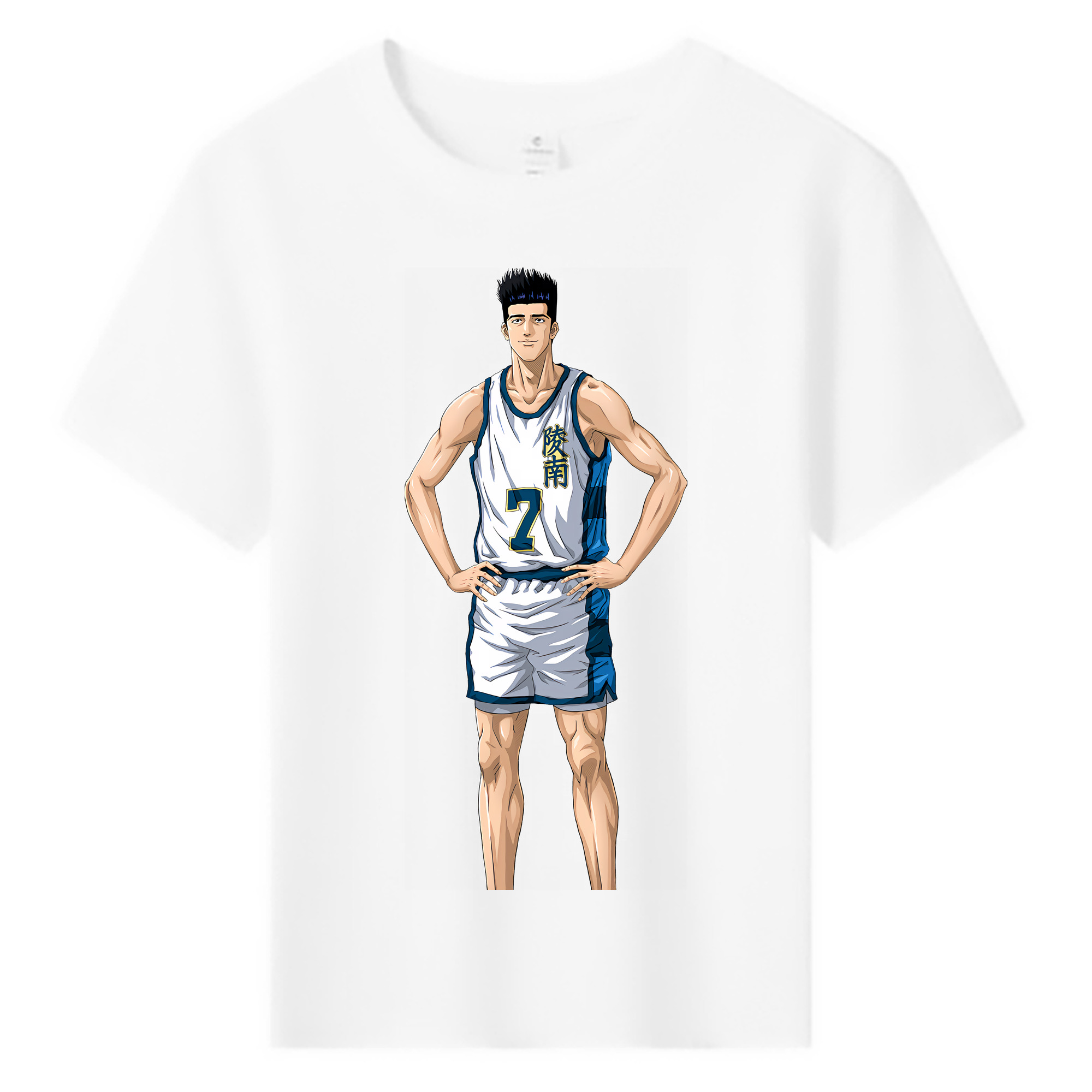 （画像用） SLAM DUNK／スラムダンク 綿100％キッズTシャツ（フロントプリント）