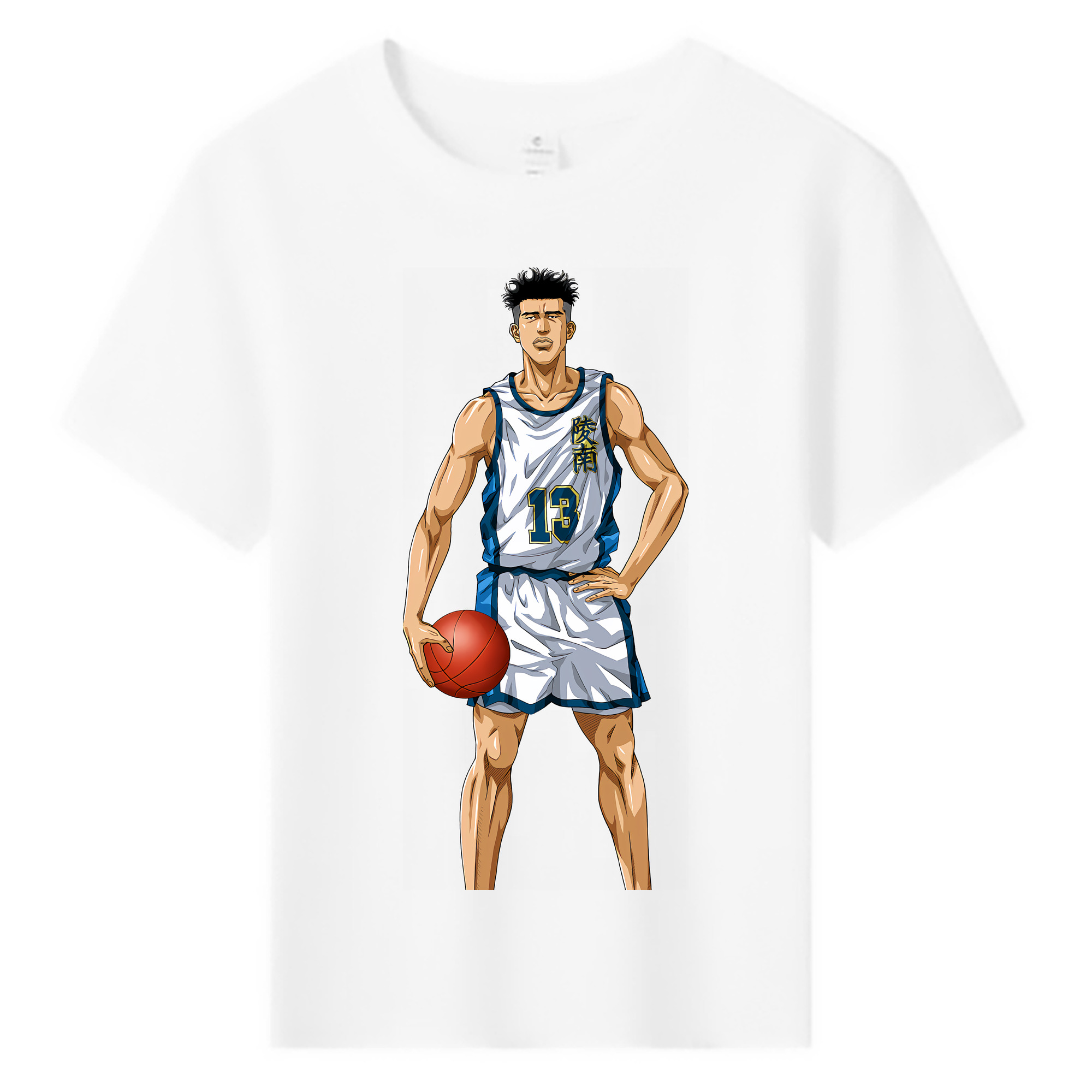 （画像用） SLAM DUNK／スラムダンク 綿100％キッズTシャツ（フロントプリント）