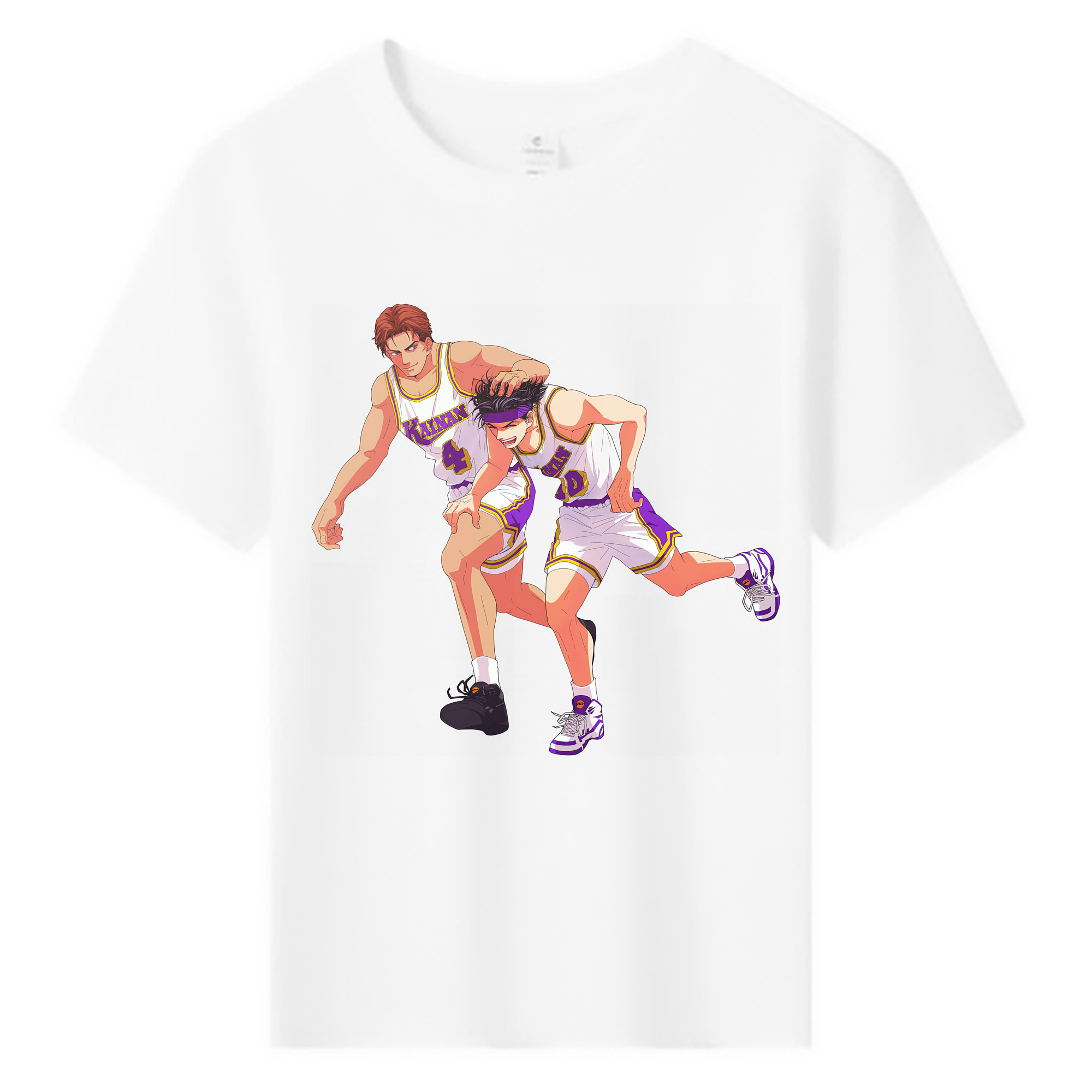 （画像用） SLAM DUNK／スラムダンク 綿100％キッズTシャツ（フロントプリント）