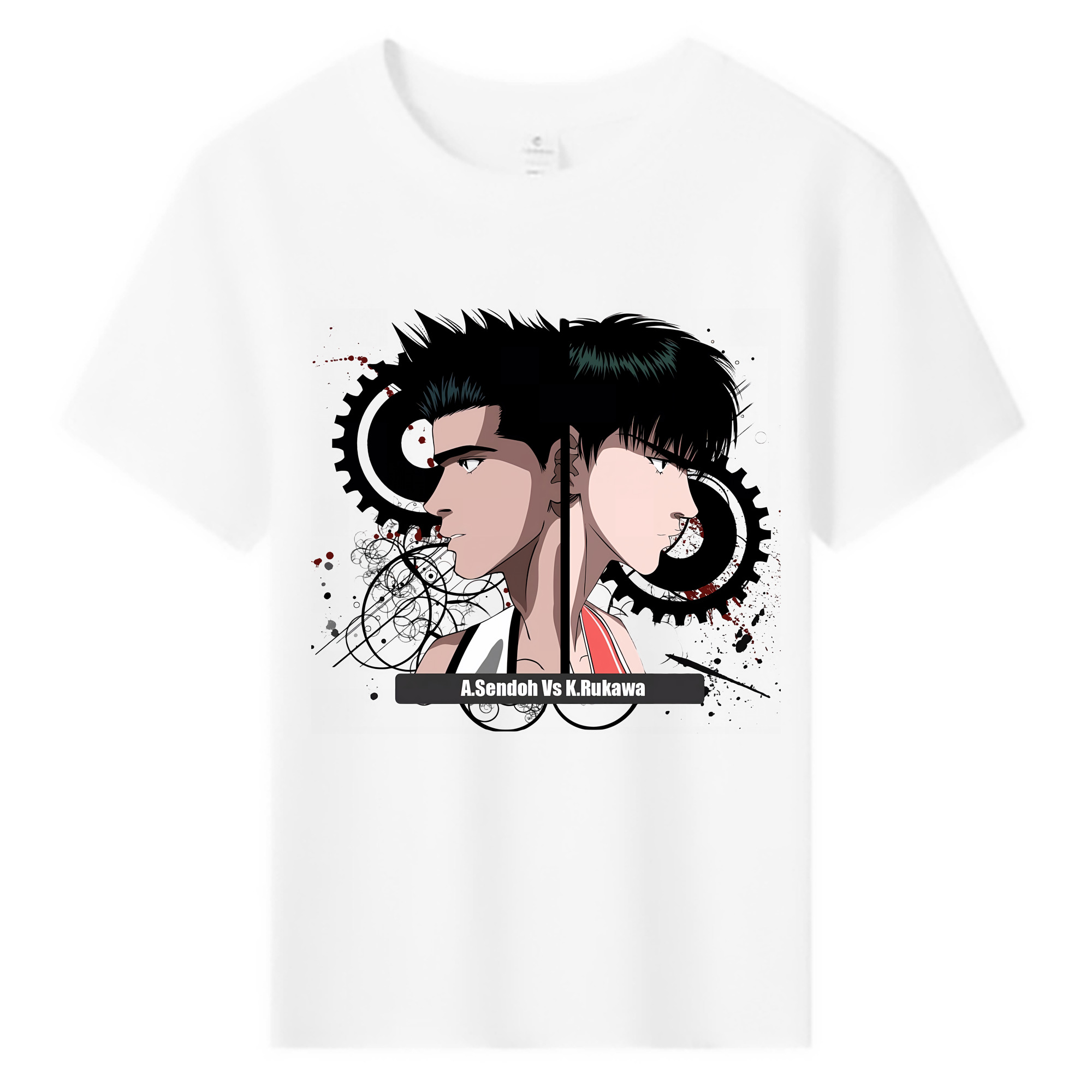 （画像用） SLAM DUNK／スラムダンク 綿100％キッズTシャツ（フロントプリント）