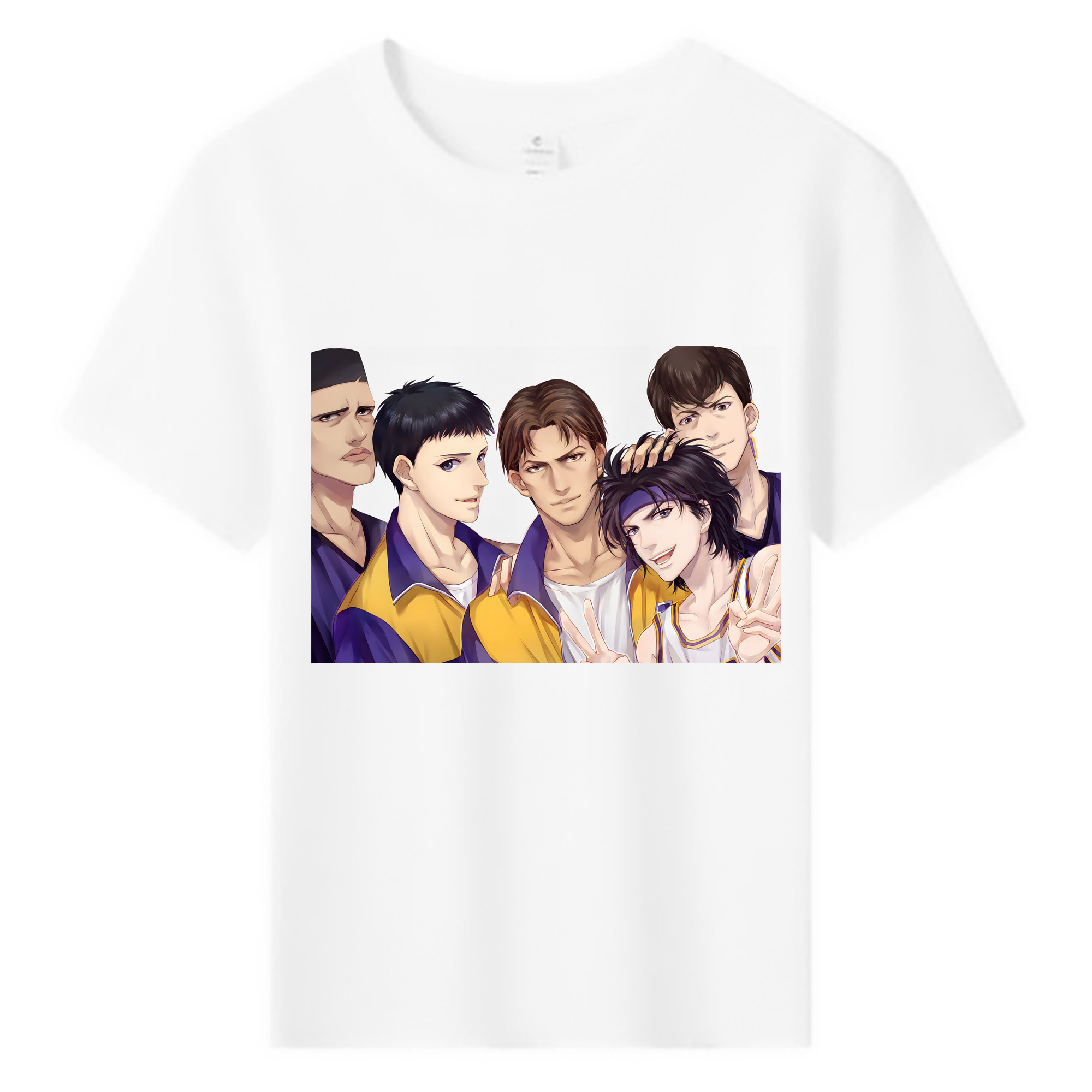 （画像用） SLAM DUNK／スラムダンク 綿100％キッズTシャツ（フロントプリント）