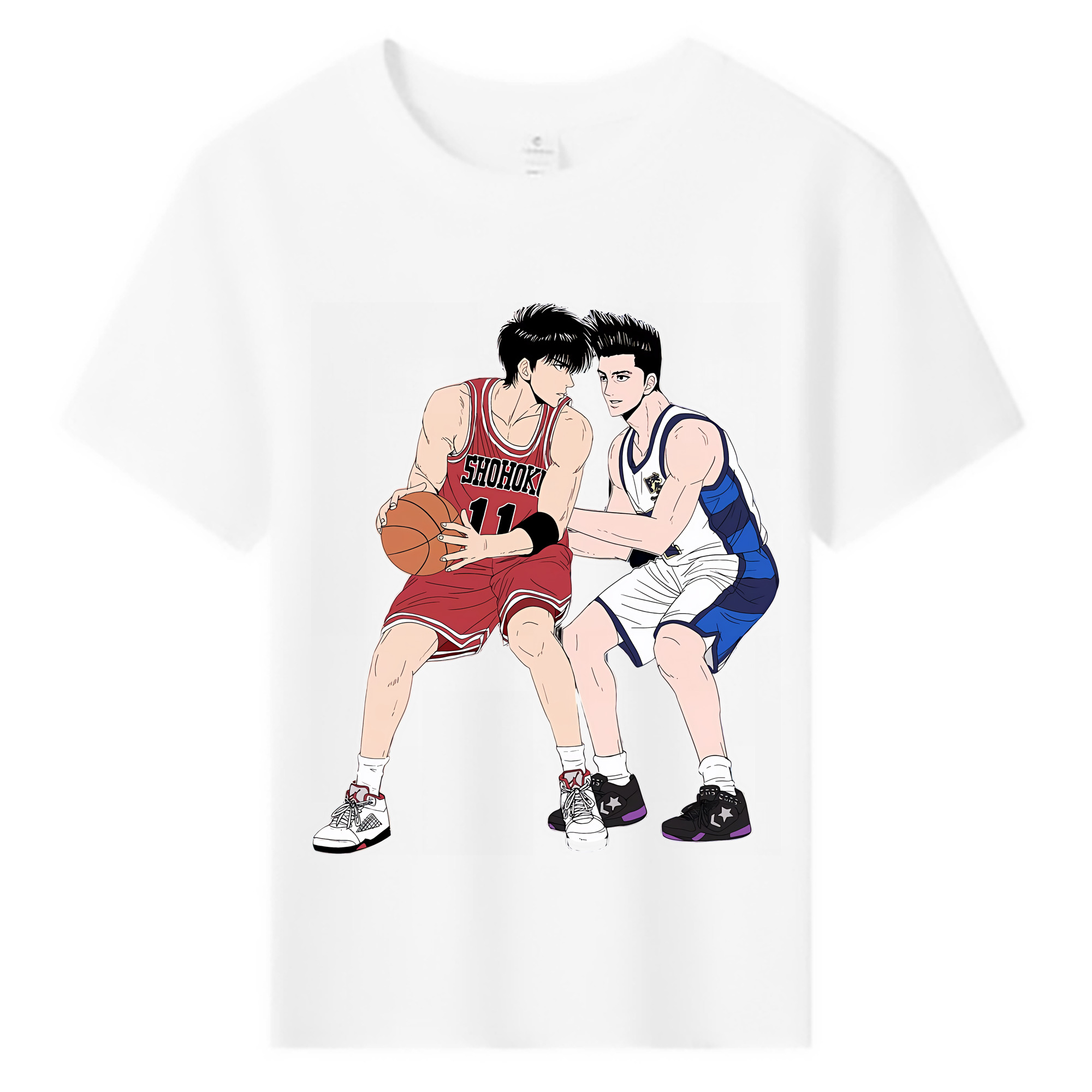 （画像用） SLAM DUNK／スラムダンク 綿100％キッズTシャツ（フロントプリント）