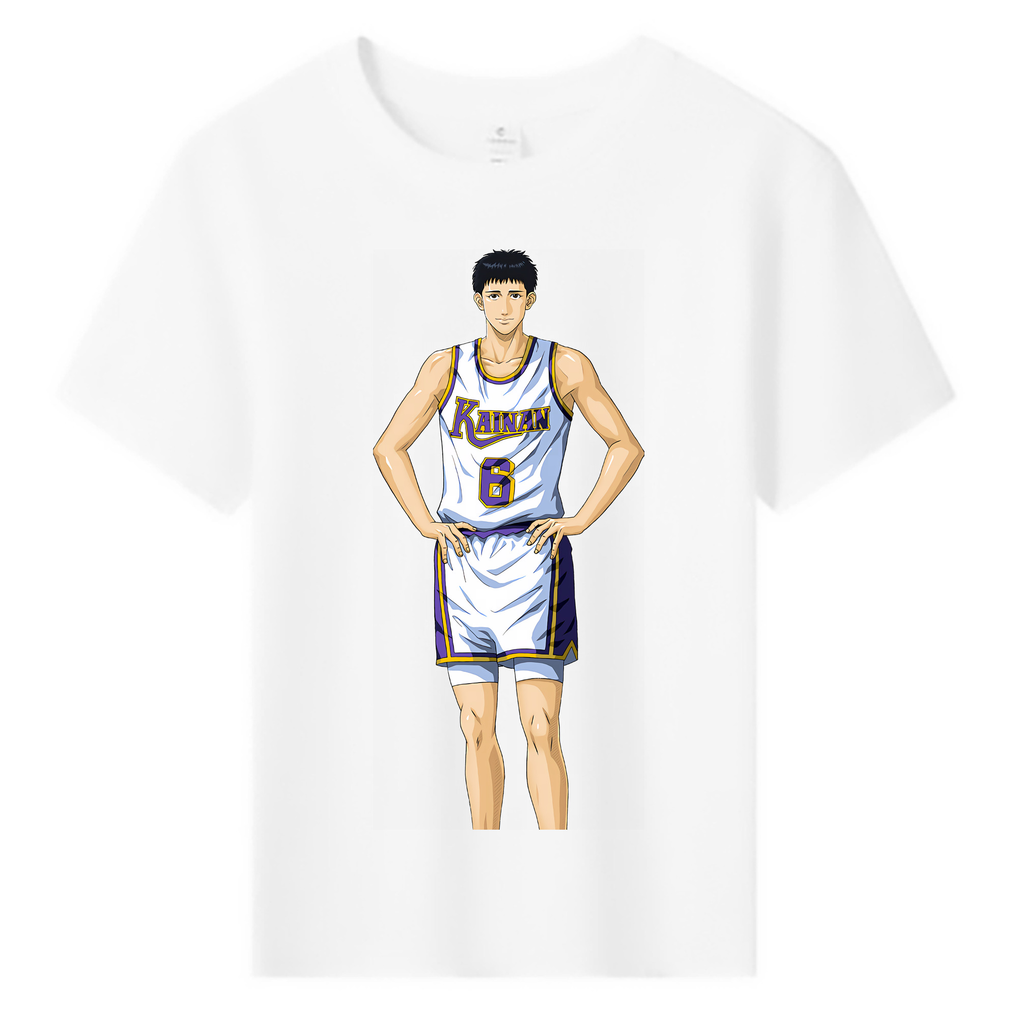 （画像用） SLAM DUNK／スラムダンク 綿100％キッズTシャツ（フロントプリント）