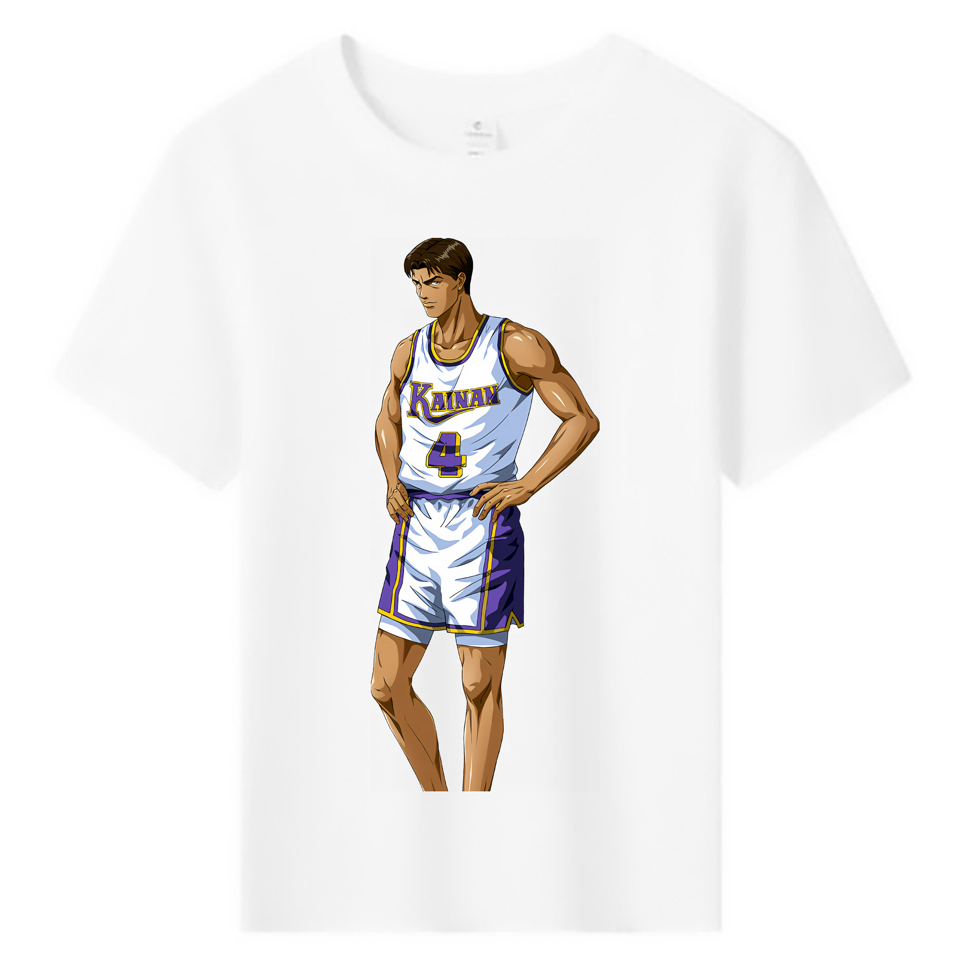 （画像用） SLAM DUNK／スラムダンク 綿100％キッズTシャツ（フロントプリント）