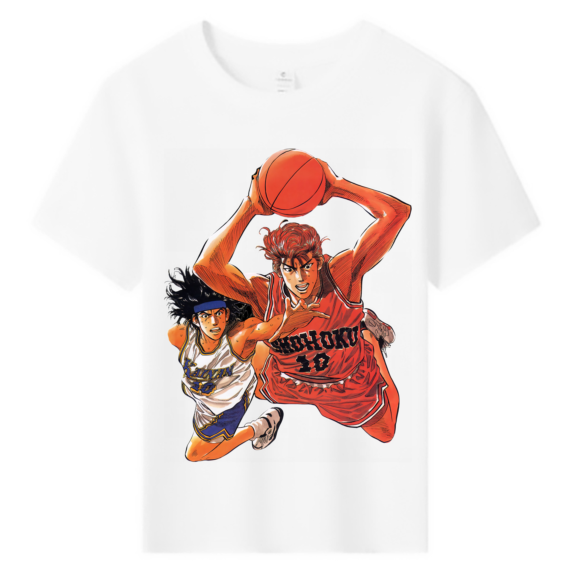 （画像用） SLAM DUNK／スラムダンク 綿100％キッズTシャツ（フロントプリント）
