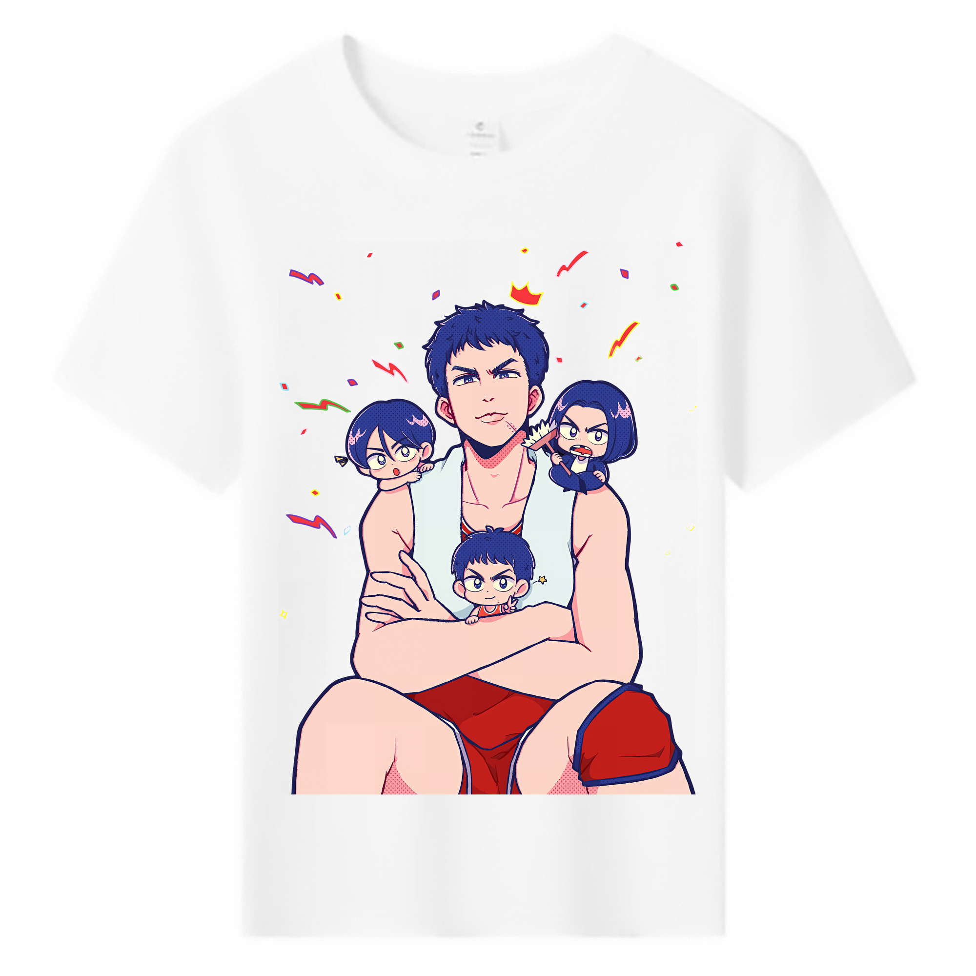 （画像用） SLAM DUNK／スラムダンク 綿100％キッズTシャツ（フロントプリント）