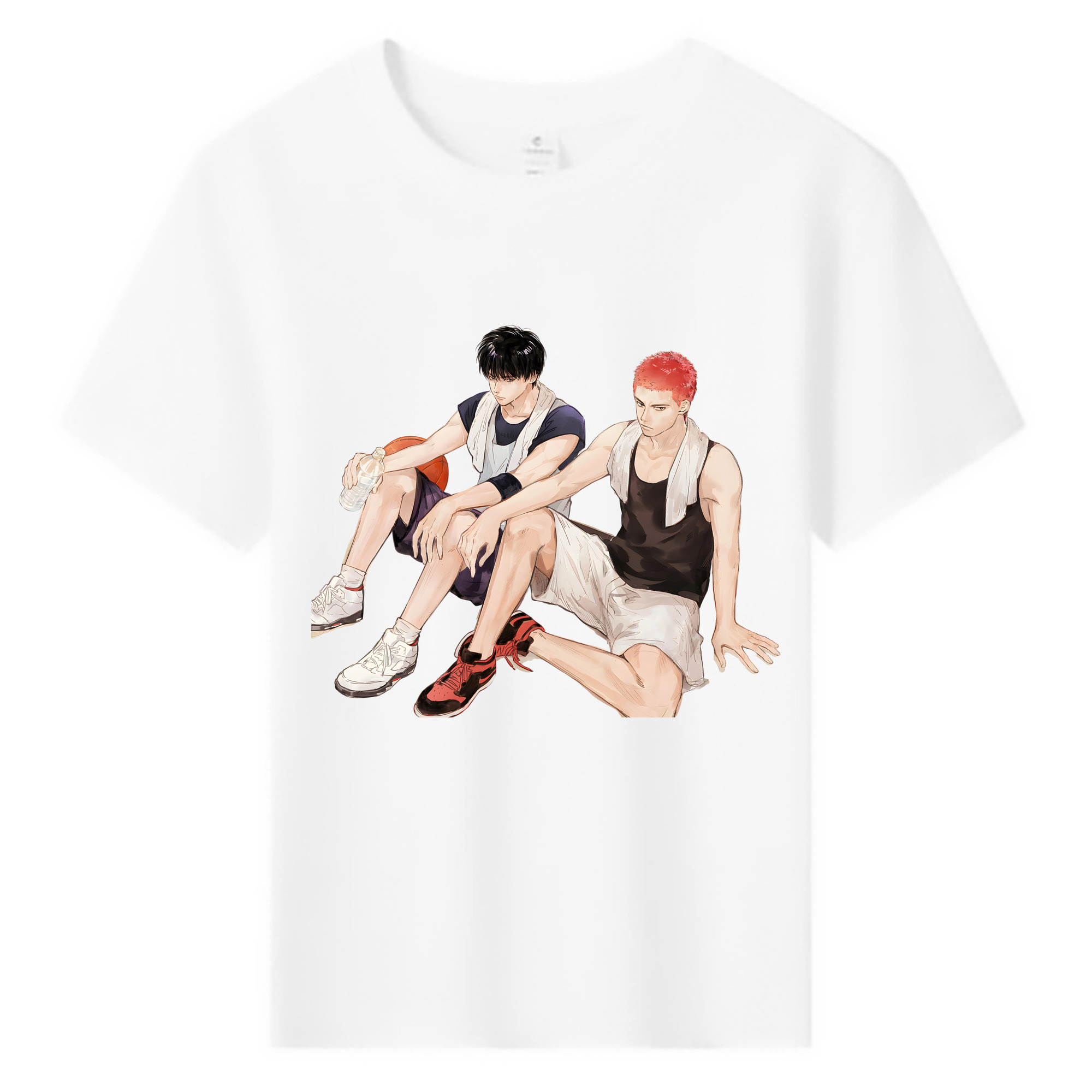 （画像用） SLAM DUNK／スラムダンク 綿100％キッズTシャツ（フロントプリント）