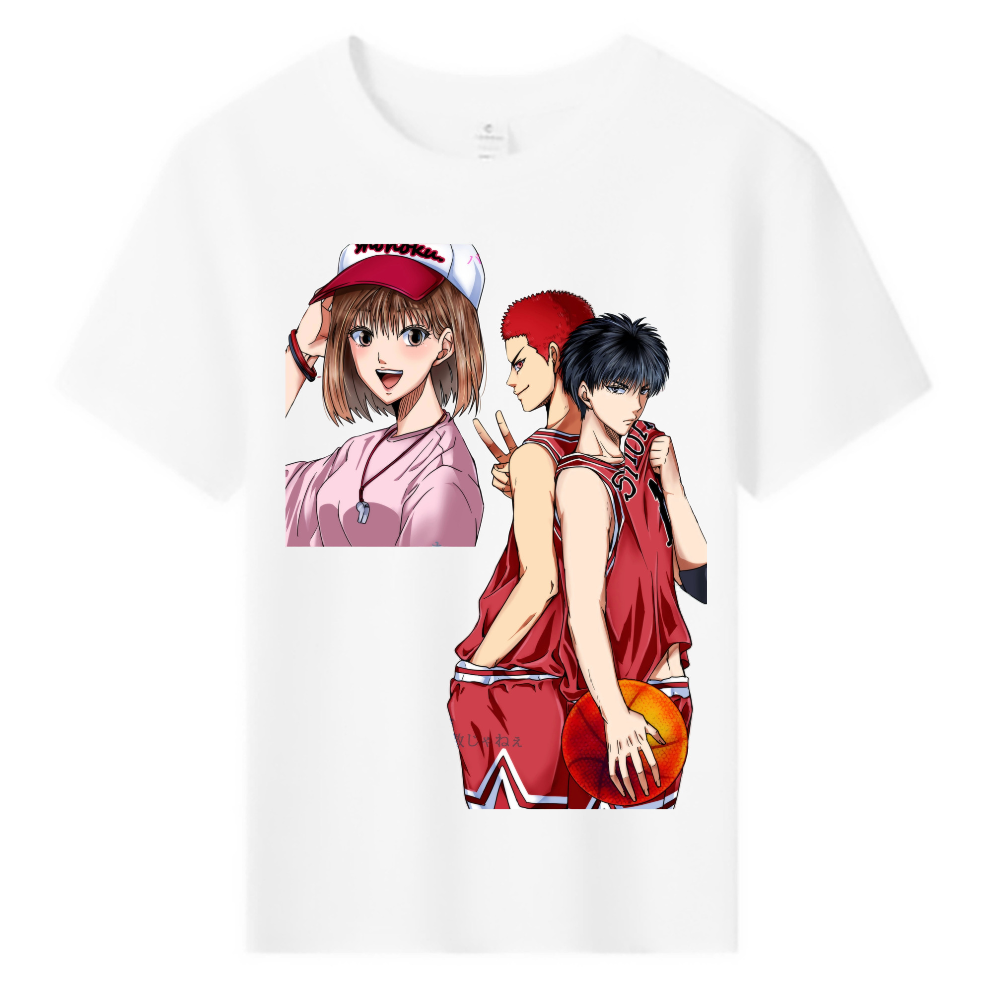 （画像用） SLAM DUNK／スラムダンク 綿100％キッズTシャツ（フロントプリント）