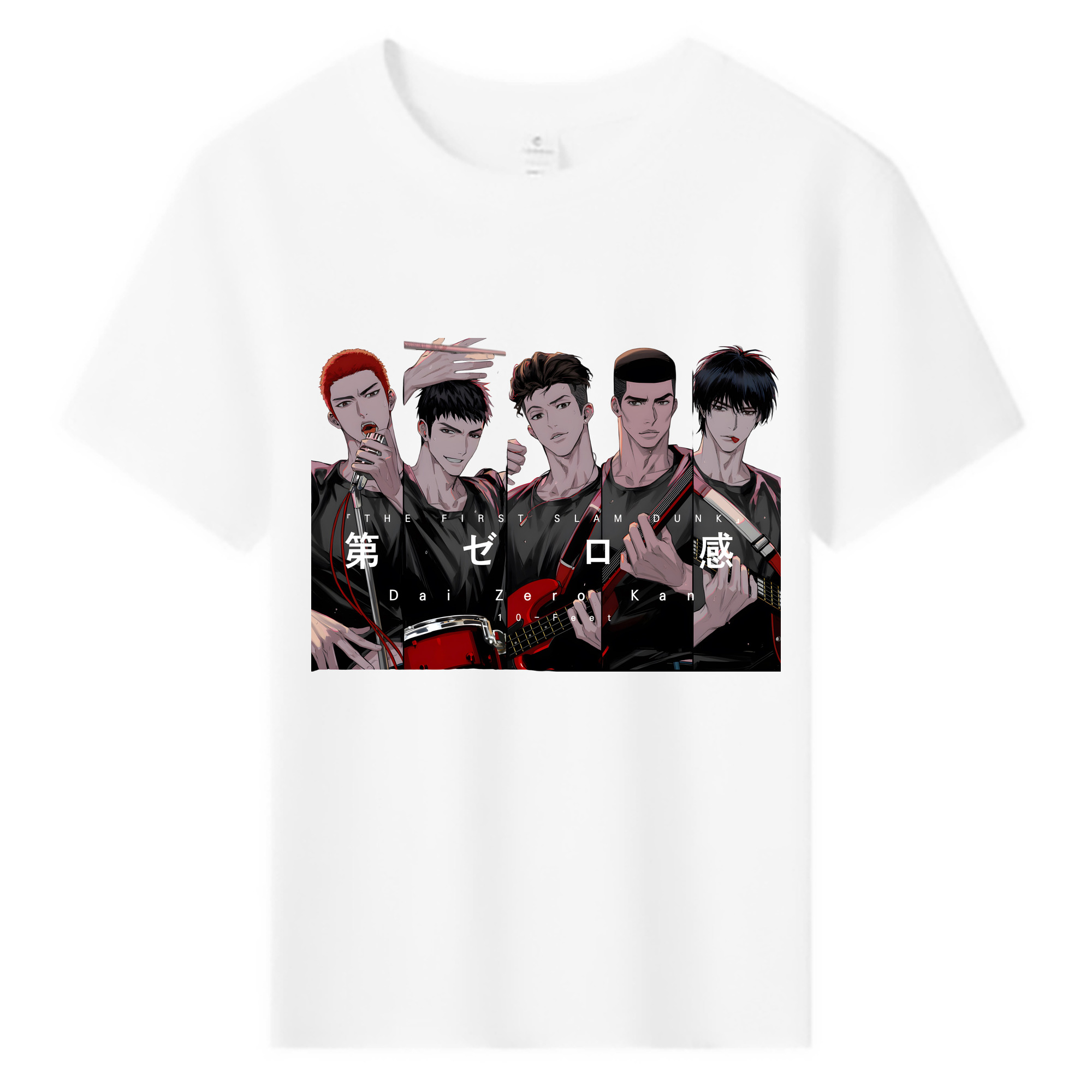 （画像用） SLAM DUNK／スラムダンク 綿100％キッズTシャツ（フロントプリント）