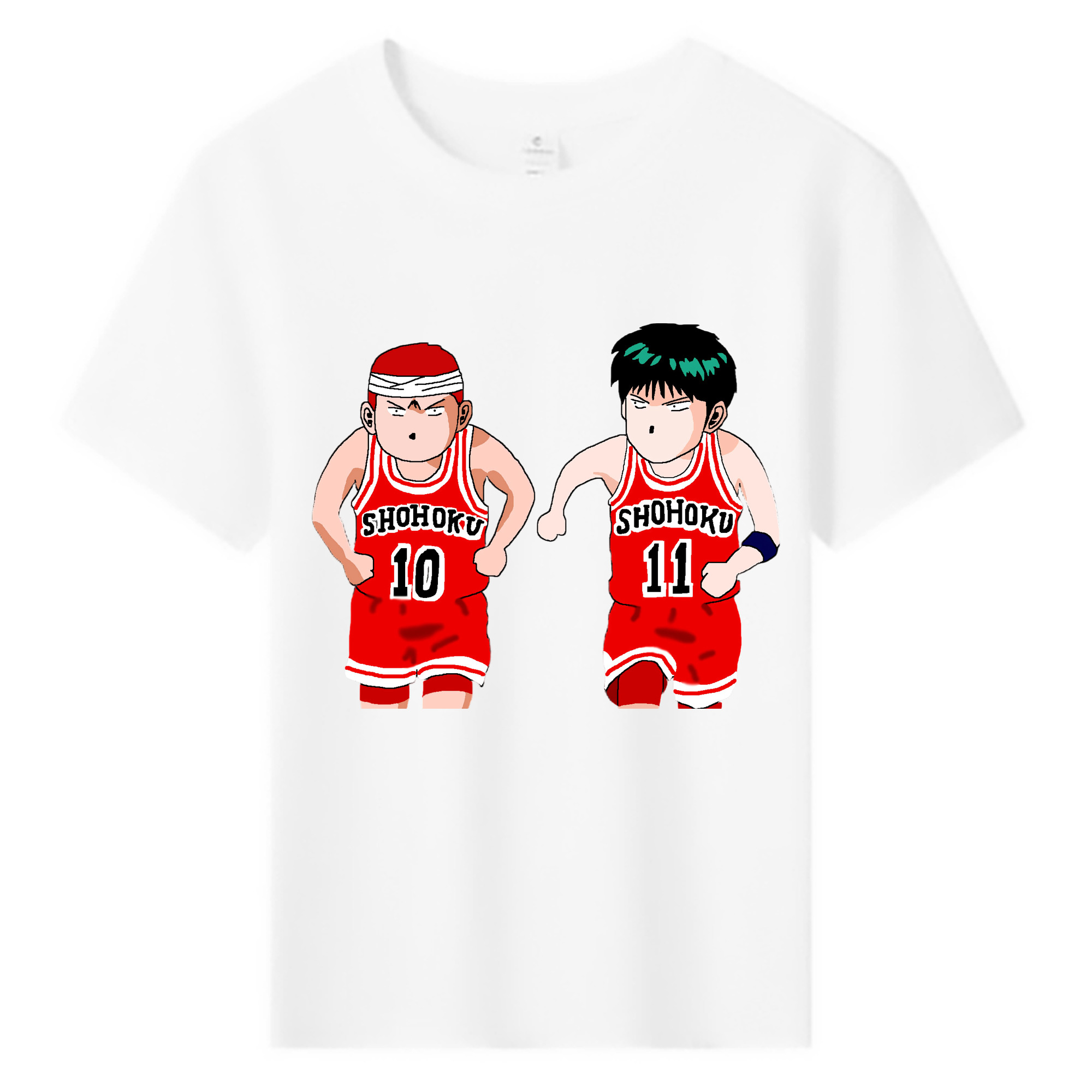 （画像用） SLAM DUNK／スラムダンク 綿100％キッズTシャツ（フロントプリント）