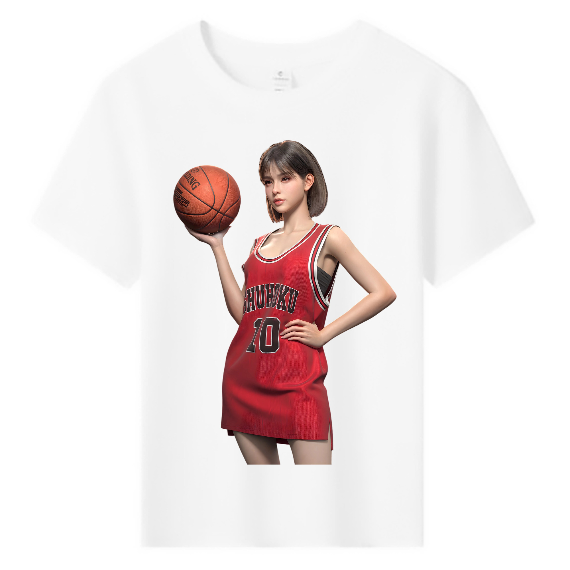 （画像用） SLAM DUNK／スラムダンク 綿100％キッズTシャツ（フロントプリント）