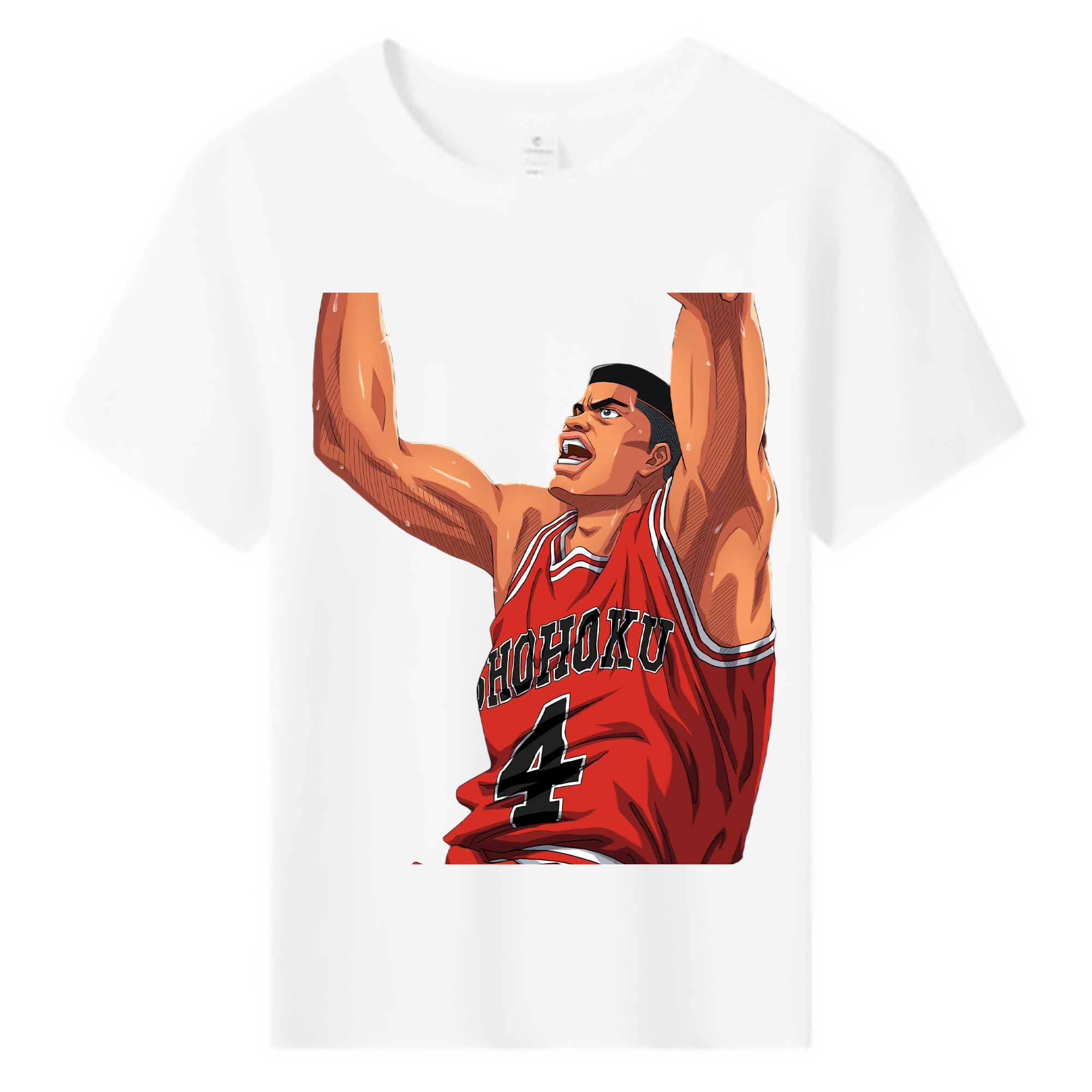 （画像用） SLAM DUNK／スラムダンク 綿100％キッズTシャツ（フロントプリント）